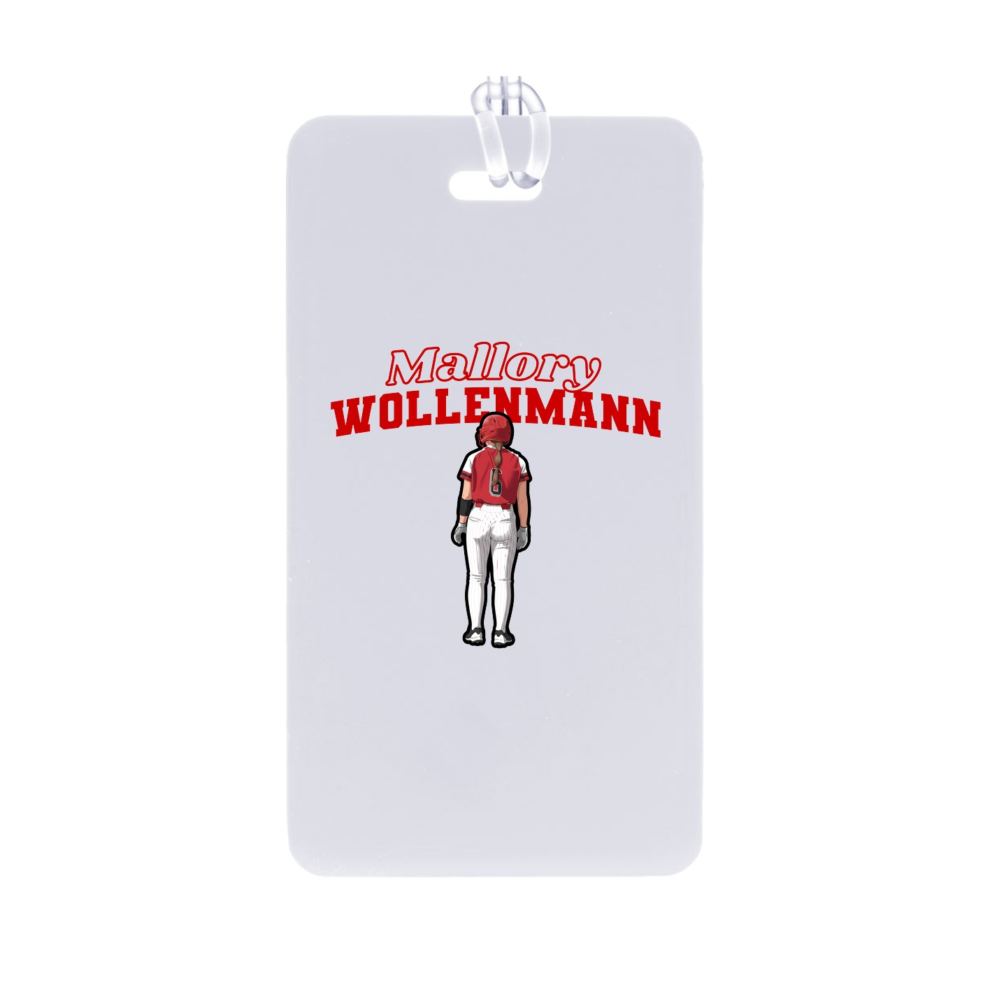 Bag Tag — Name Arch in Classic