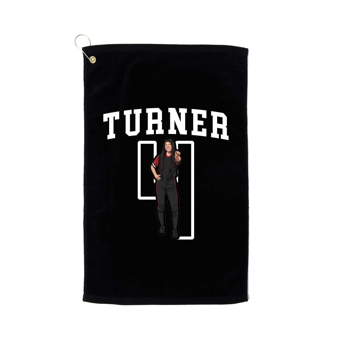 Golf Towel — Shirsey in Black