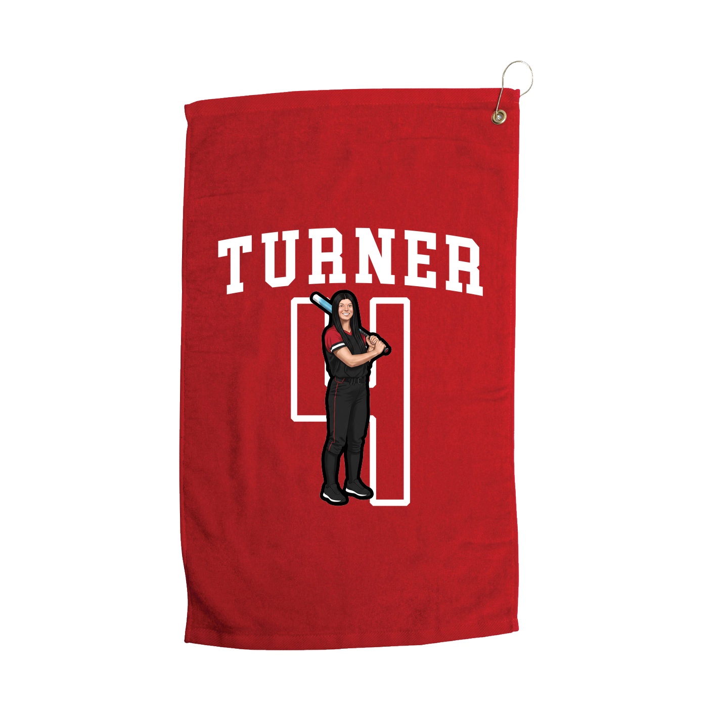 Golf Towel — Shirsey in Red