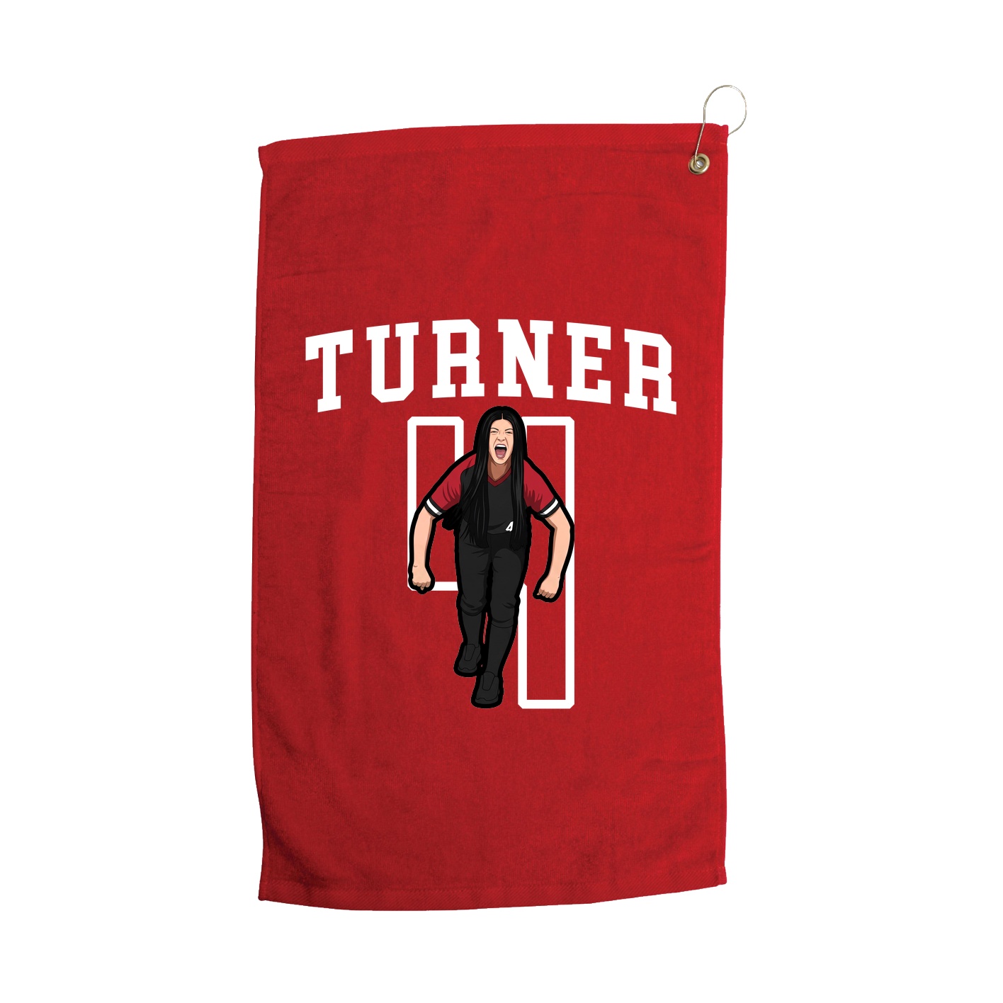 Golf Towel — Shirsey in Red