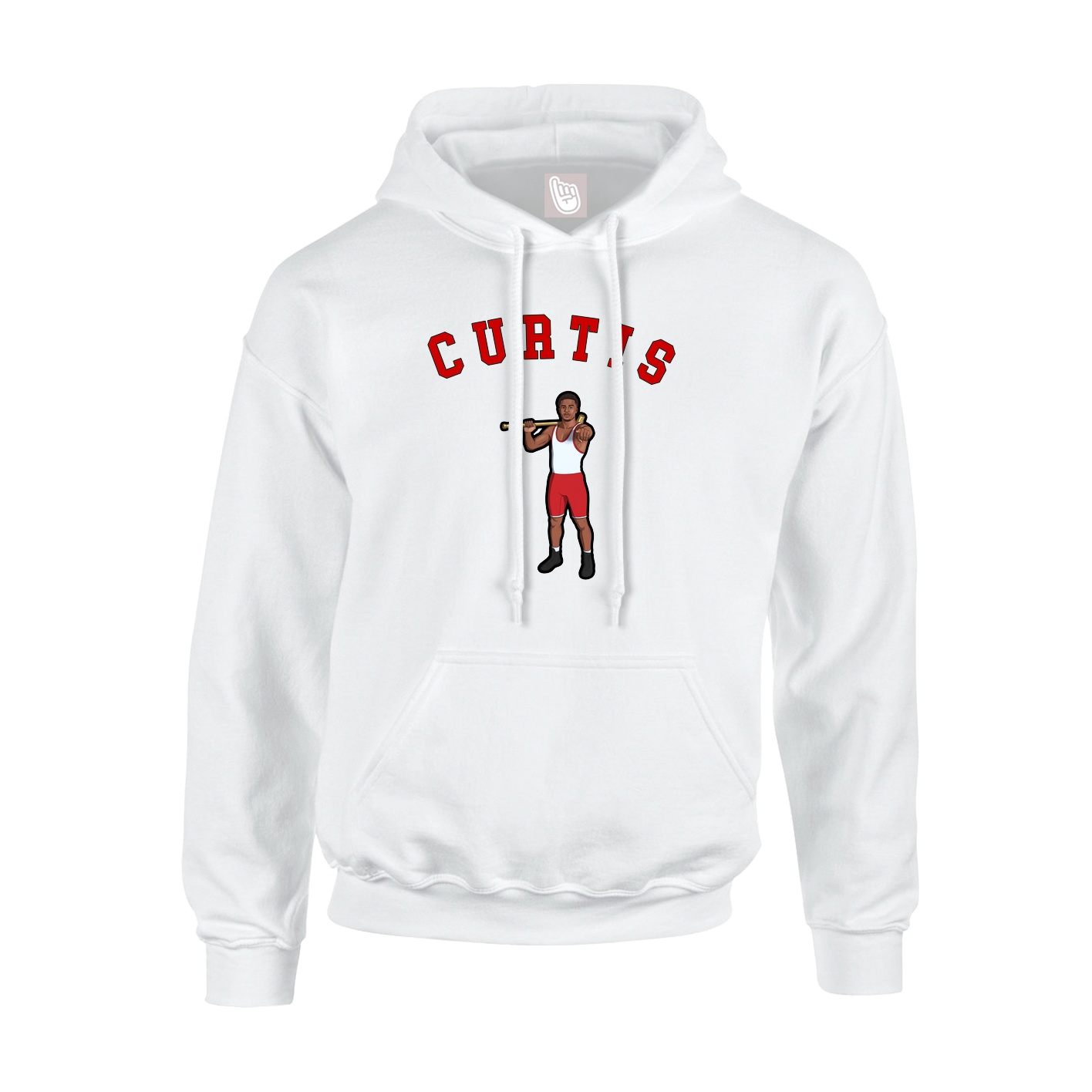 Hoodie — Shirsey Arch in White