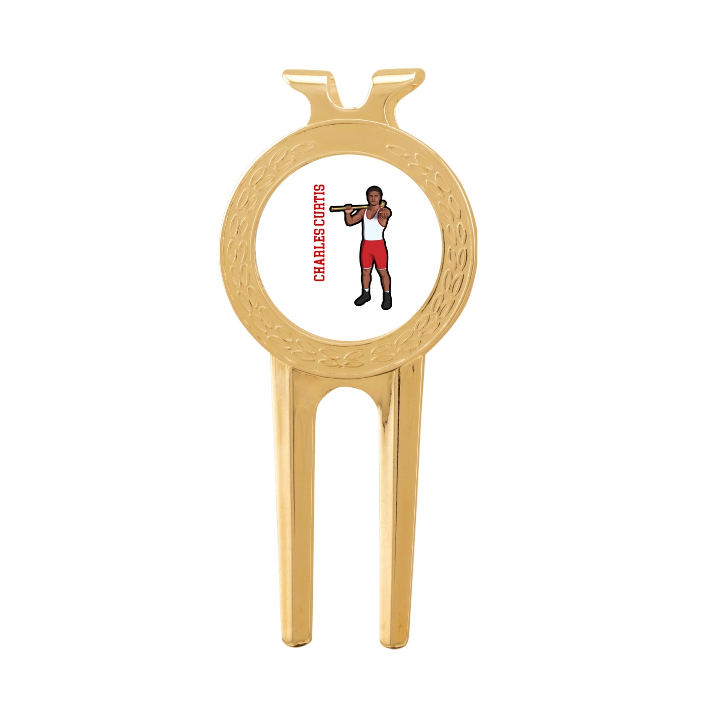 Divot Tool with Ball Marker — Name Vertical in Classic