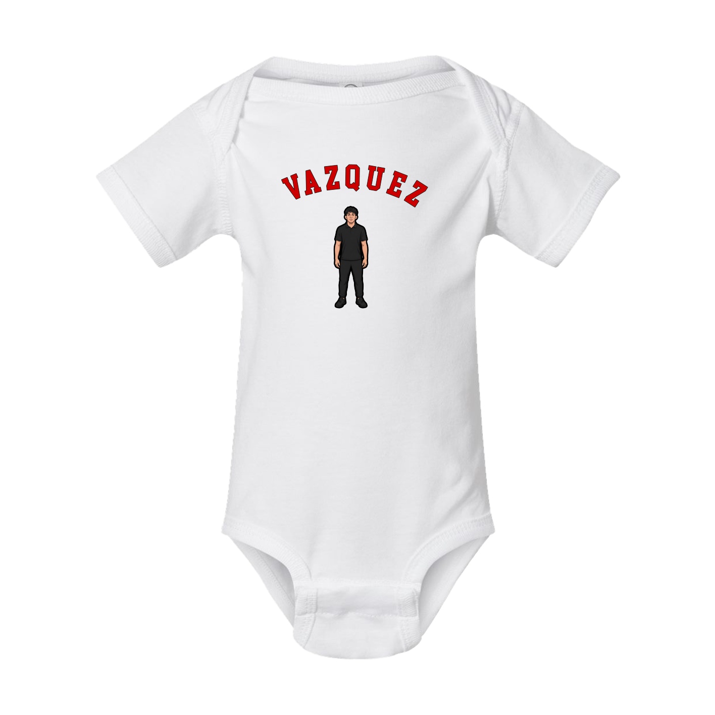 Baby Onesie — Shirsey Arch in White