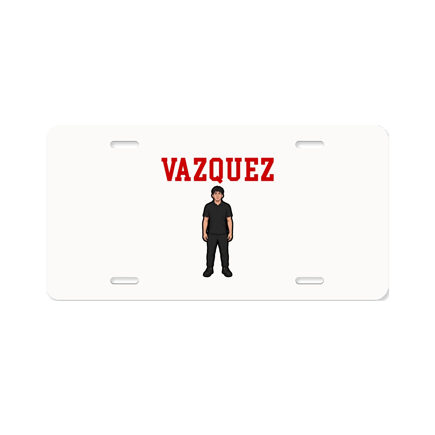 License Plate — Shirsey in Classic
