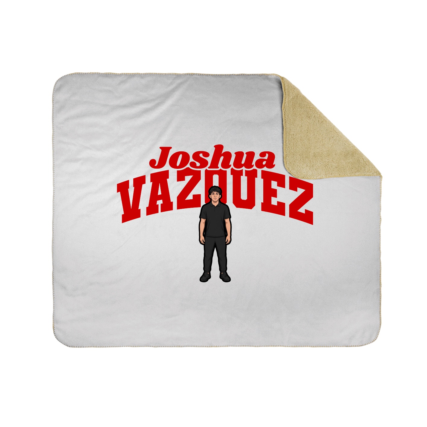 Throw Blanket — Signature Arch in White
