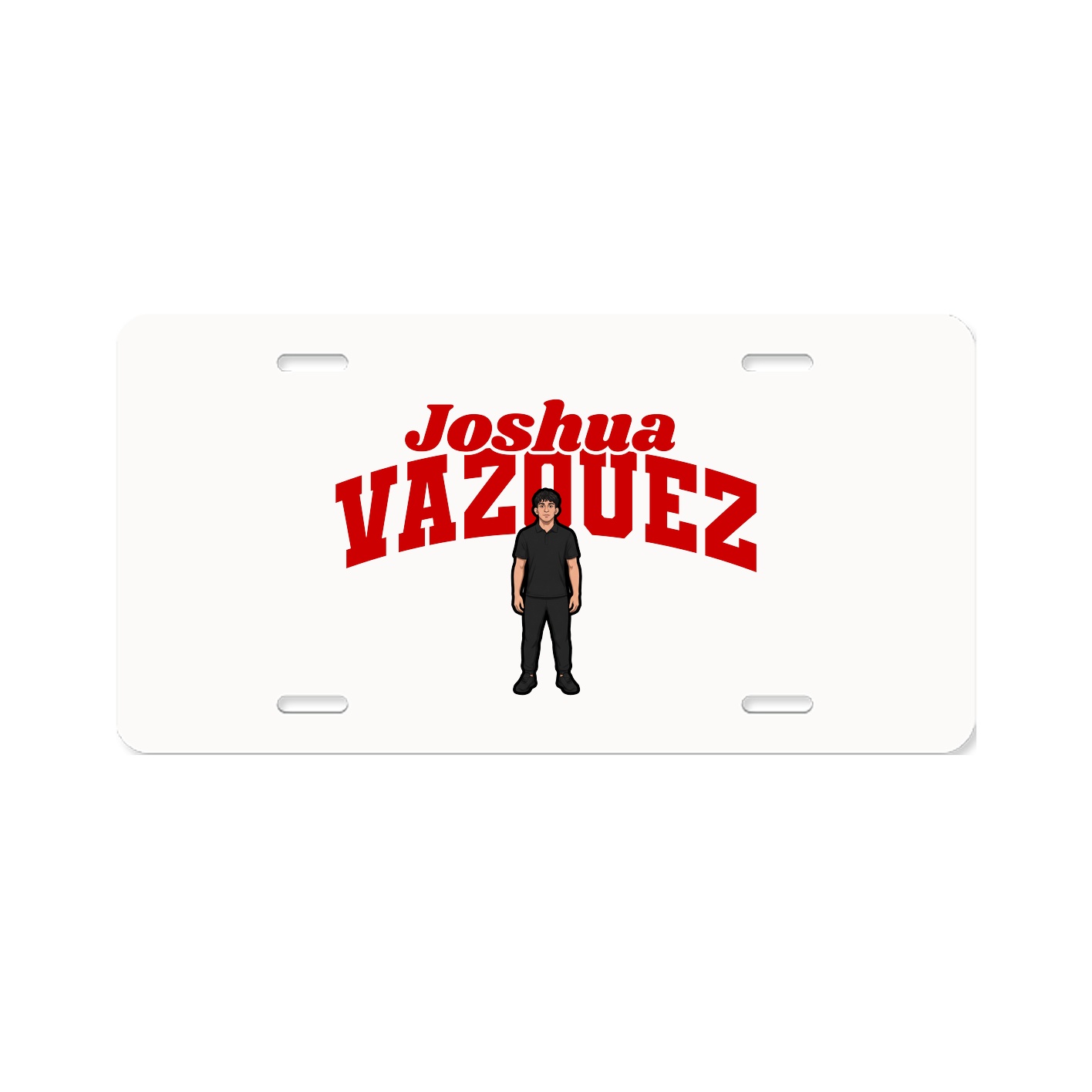 License Plate — Signature Arch in Classic