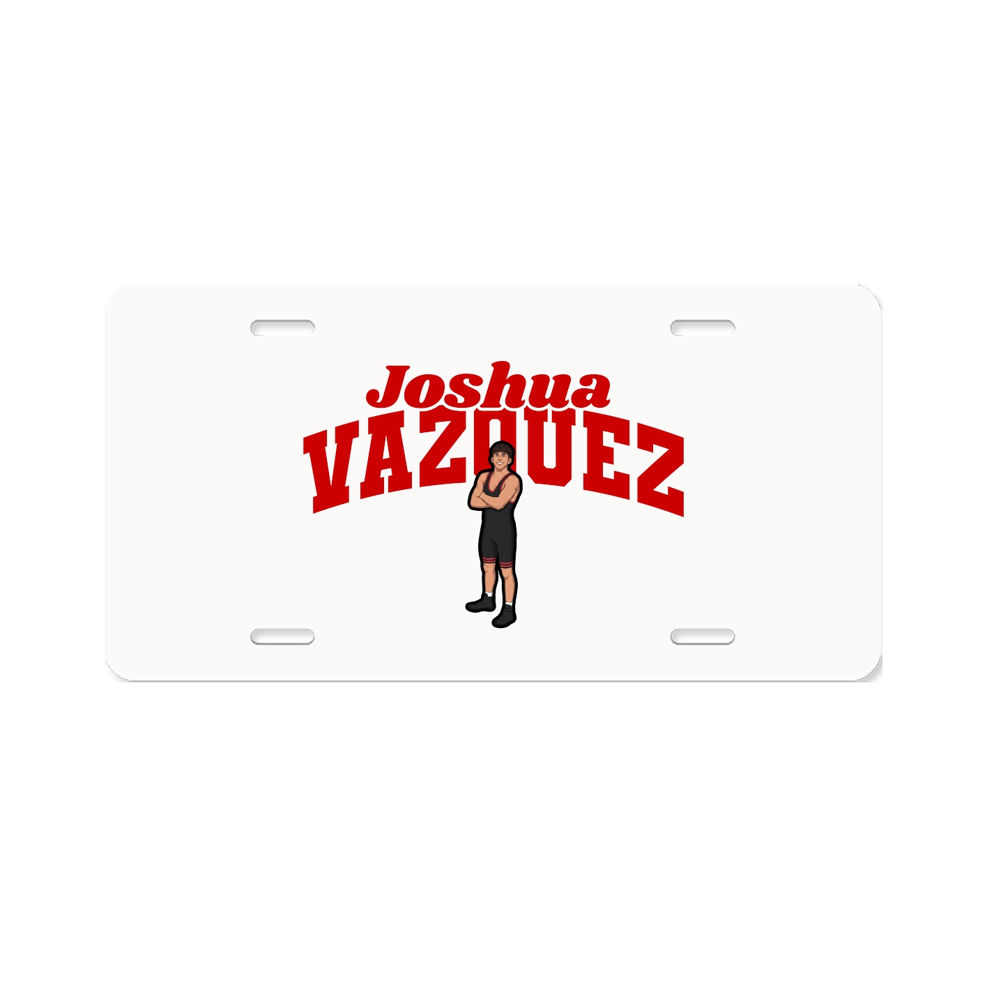 License Plate — Signature Arch in Classic