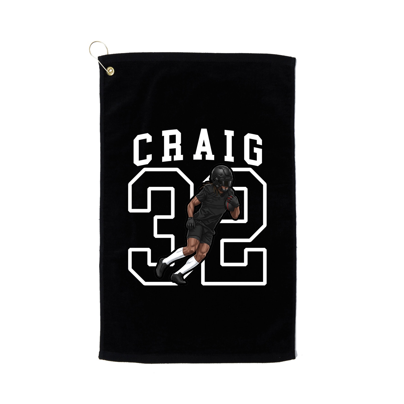 Golf Towel — Shirsey in Black