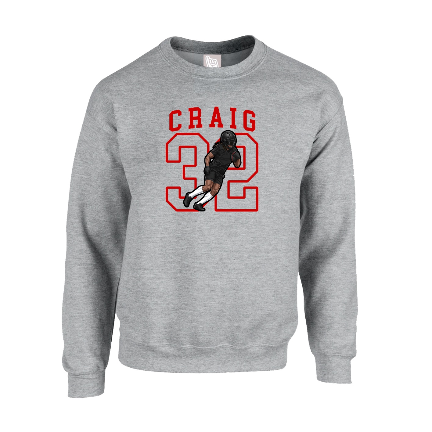 Fleece Crew — Shirsey in Grey