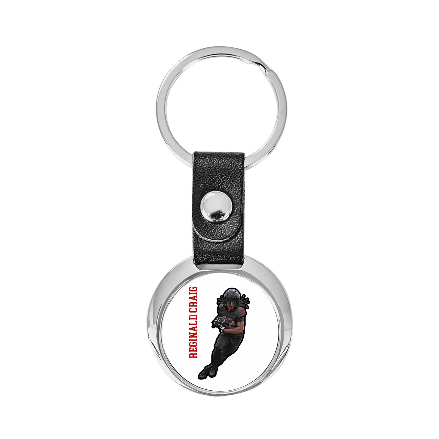 Key Chain — Name Vertical in Classic