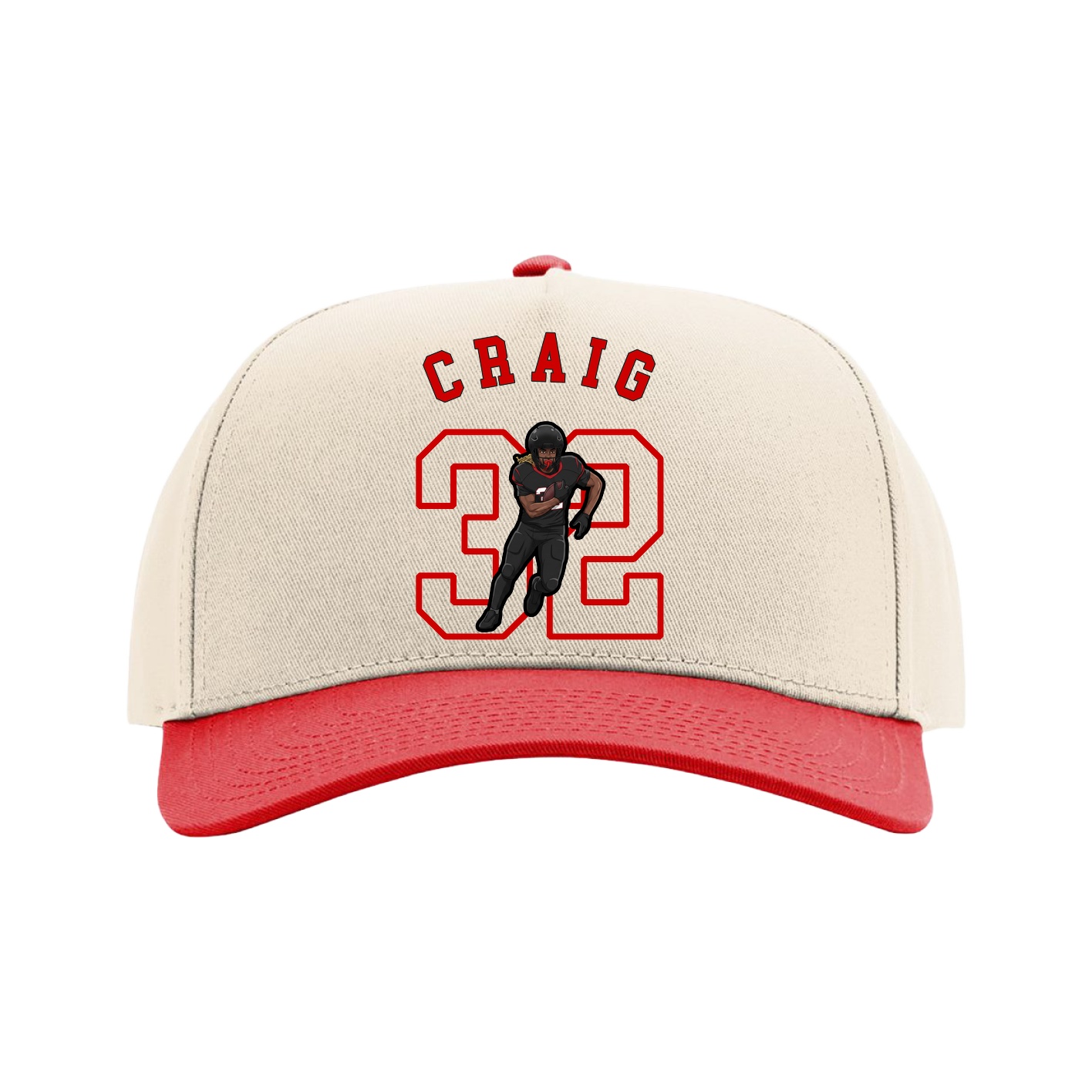 Full Fabric Five-Panel Champ Cap
