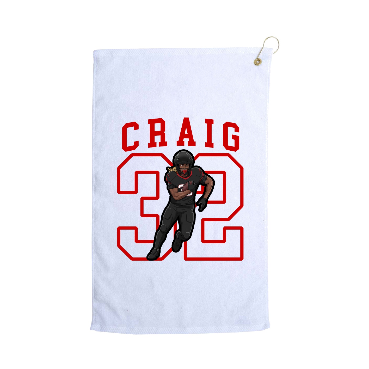 Golf Towel — Shirsey in White
