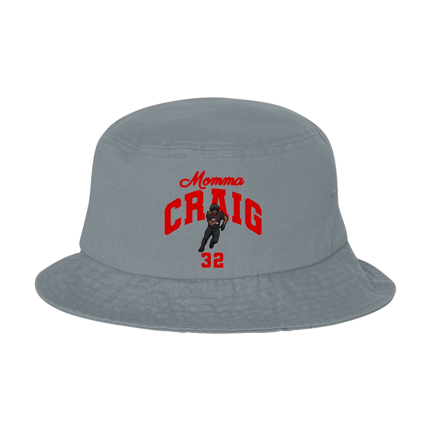 Bucket Cap — Mothers Day Arch in Grey