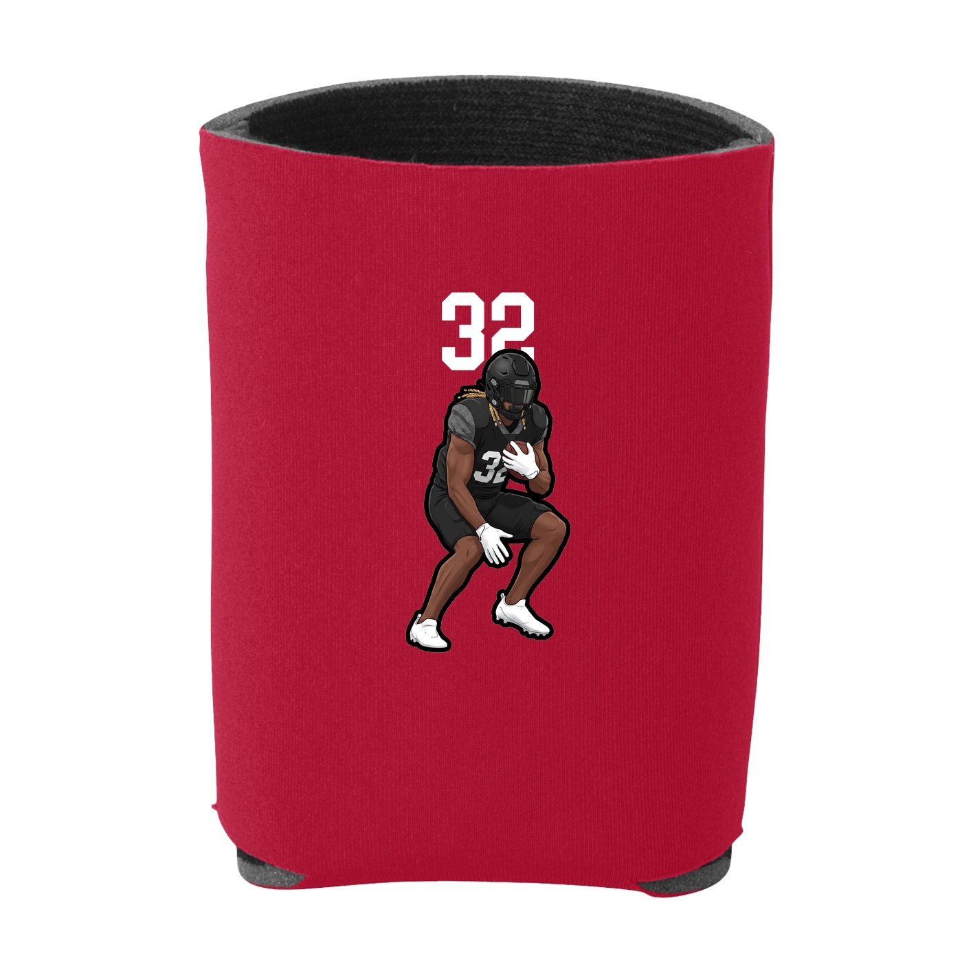 Can Holder — Number Top in Red