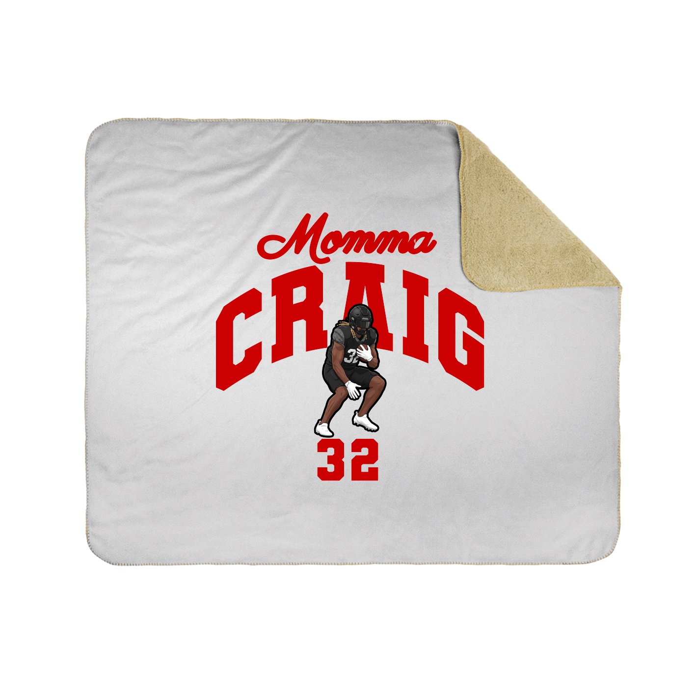 Throw Blanket — Mothers Day Arch in White