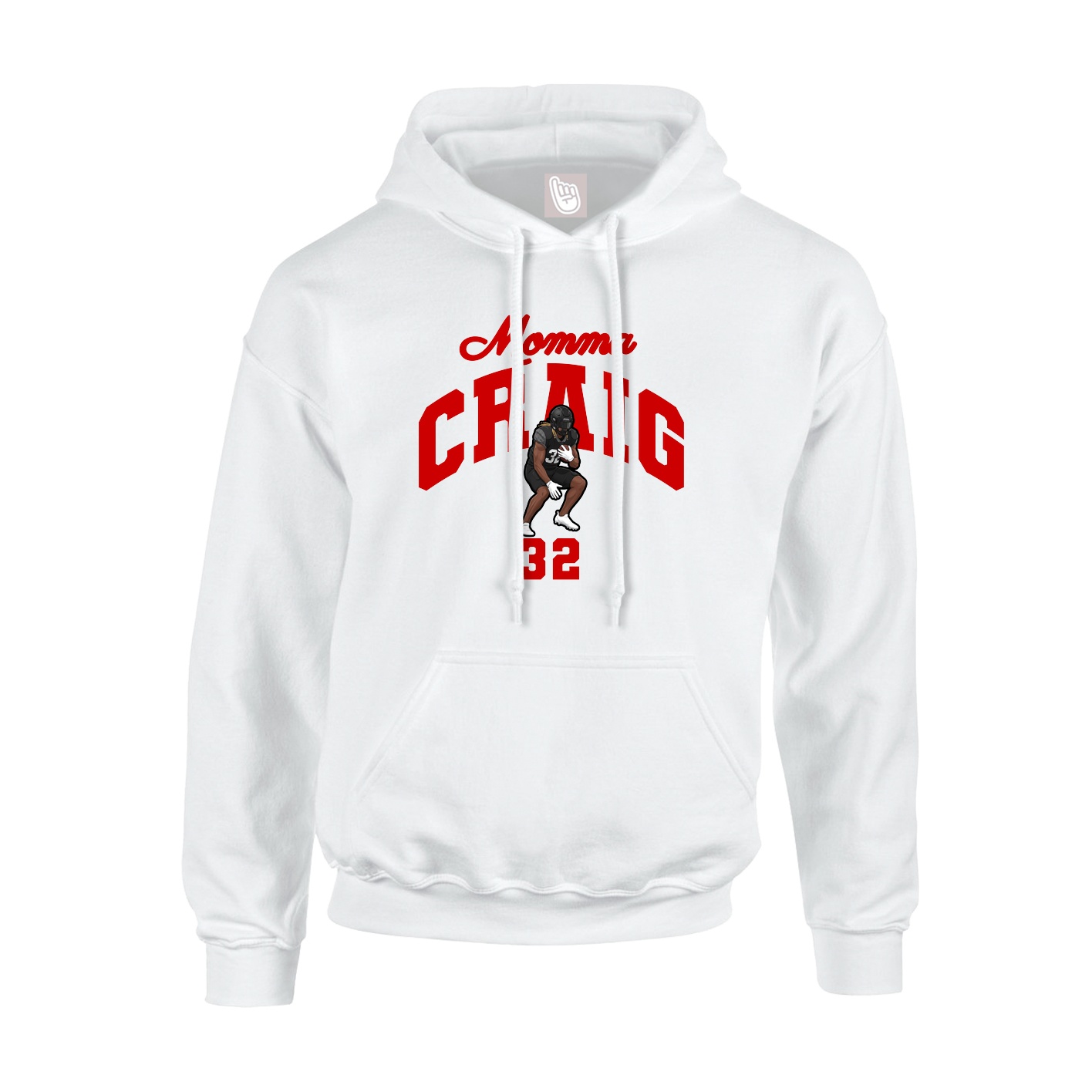 Hoodie — Mothers Day Arch in White