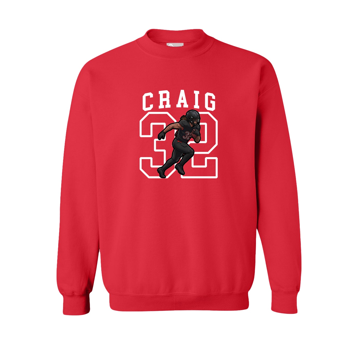 Fleece Crew — Shirsey in Red