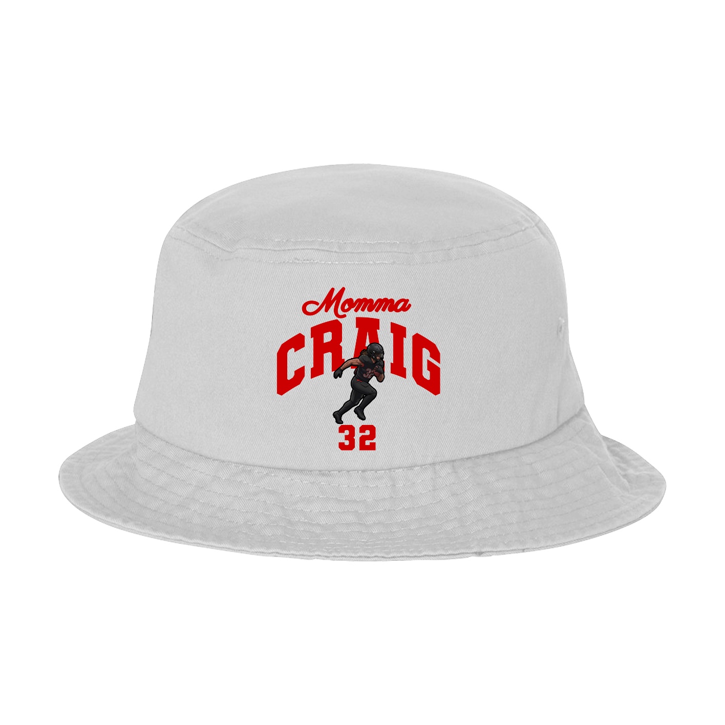 Bucket Cap — Mothers Day Arch in White
