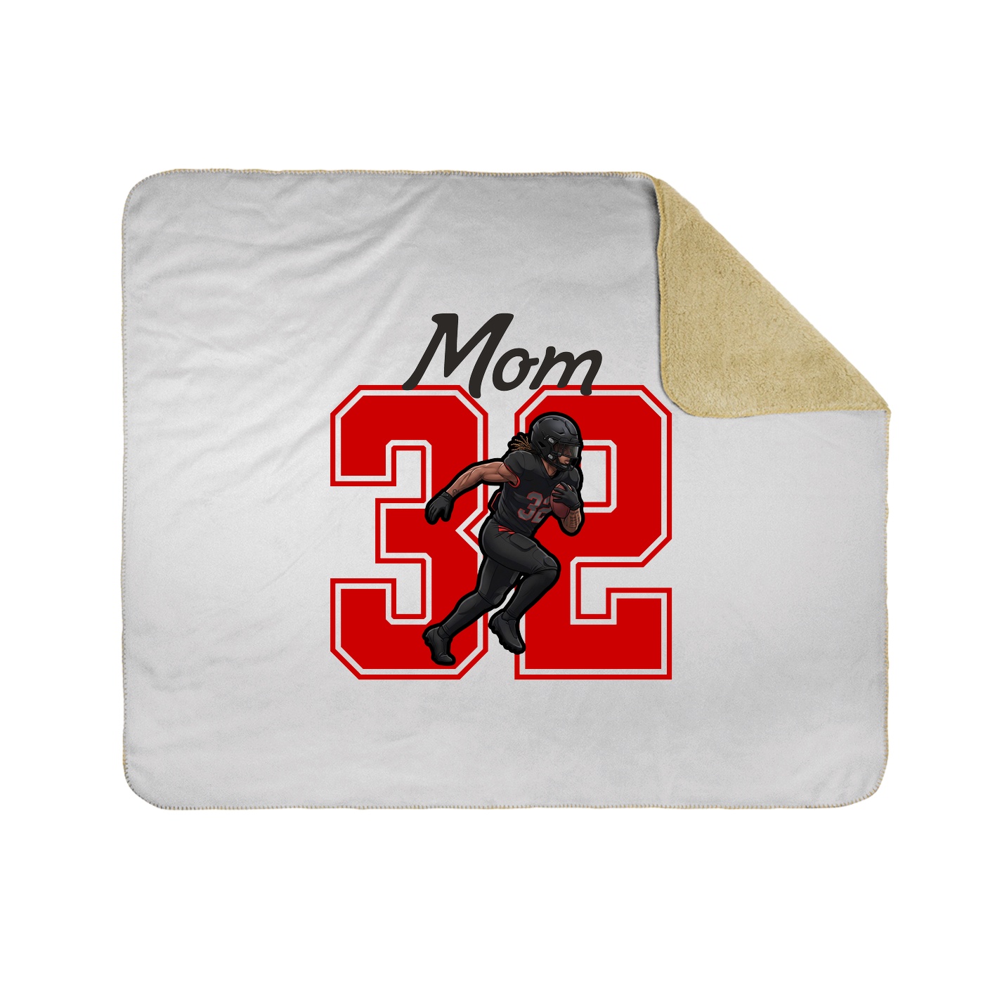 Throw Blanket — Mothers Day Shirsey in White