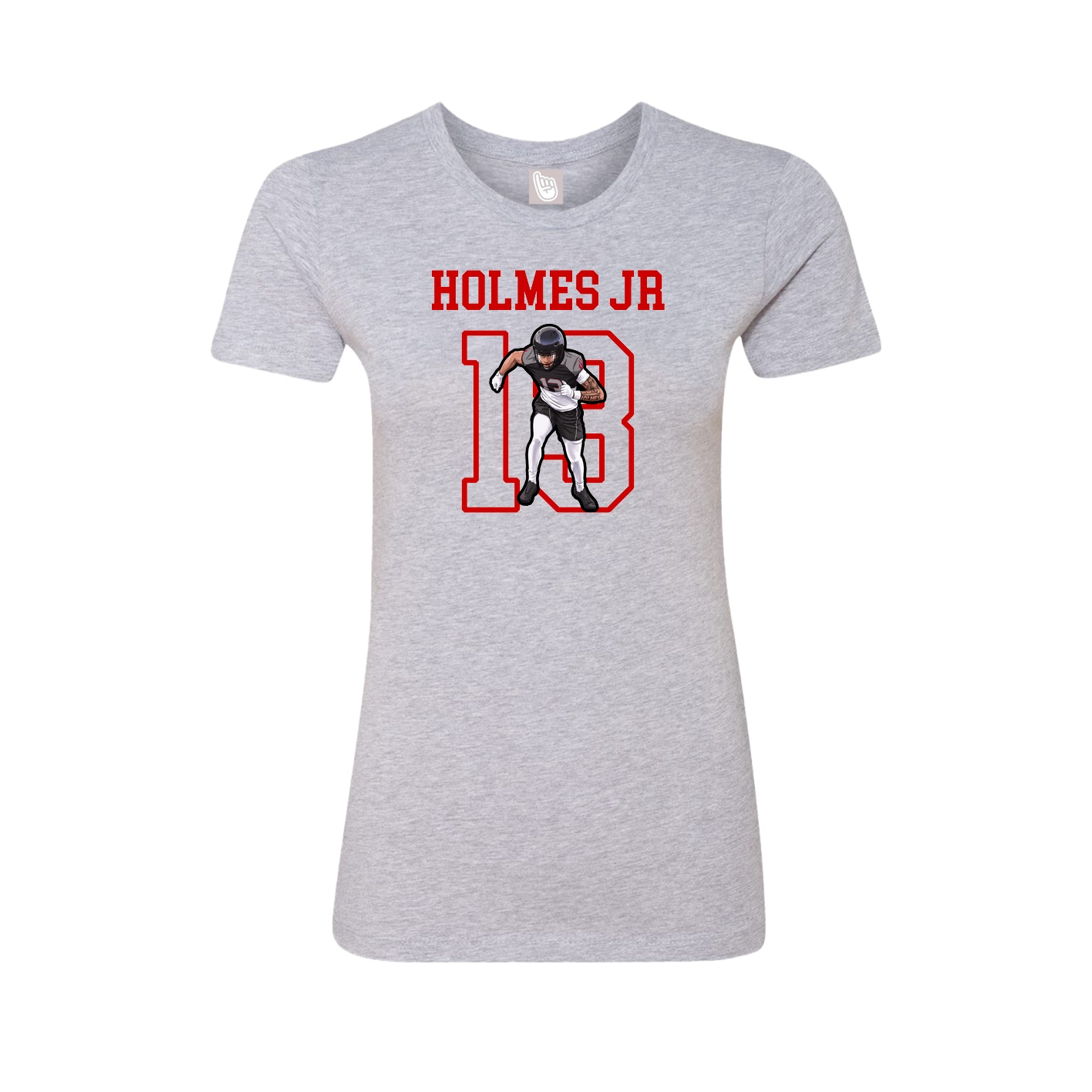 Fitted Women's Tee — Shirsey in Grey