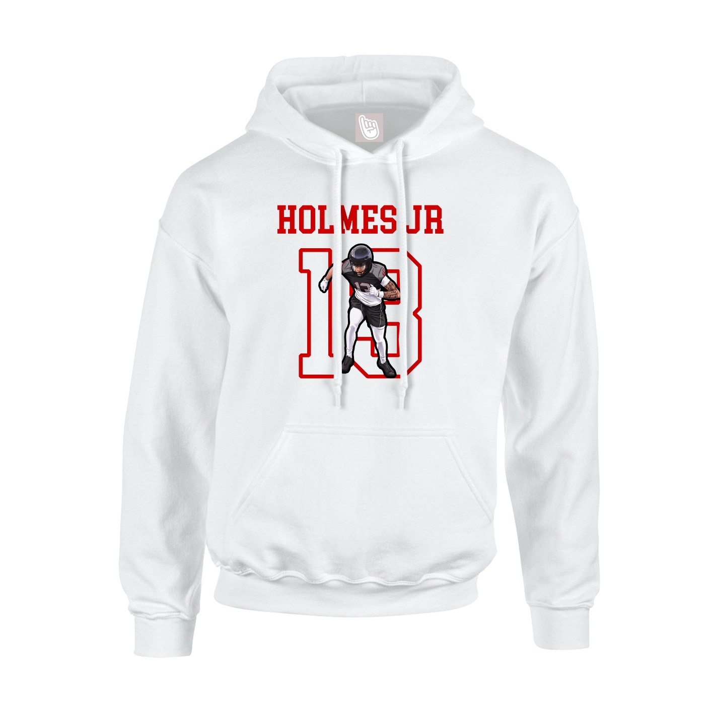 Hoodie — Shirsey in White