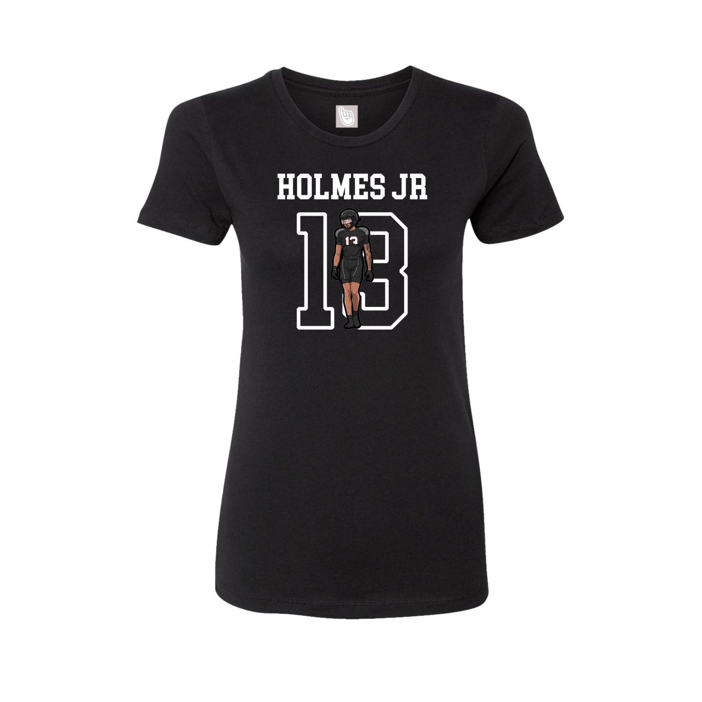 Fitted Women's Tee — Shirsey in Black