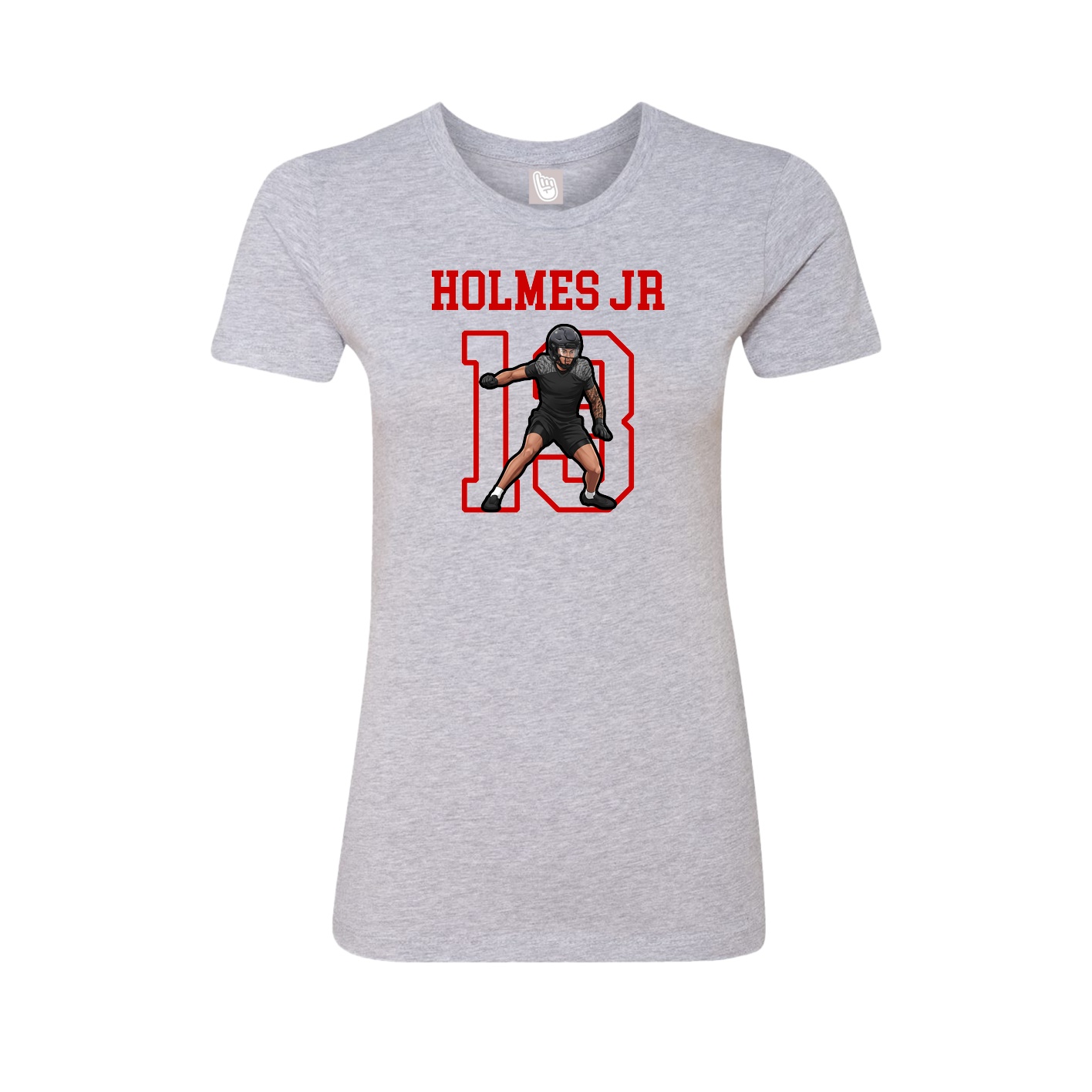 Fitted Women's Tee — Shirsey in Grey