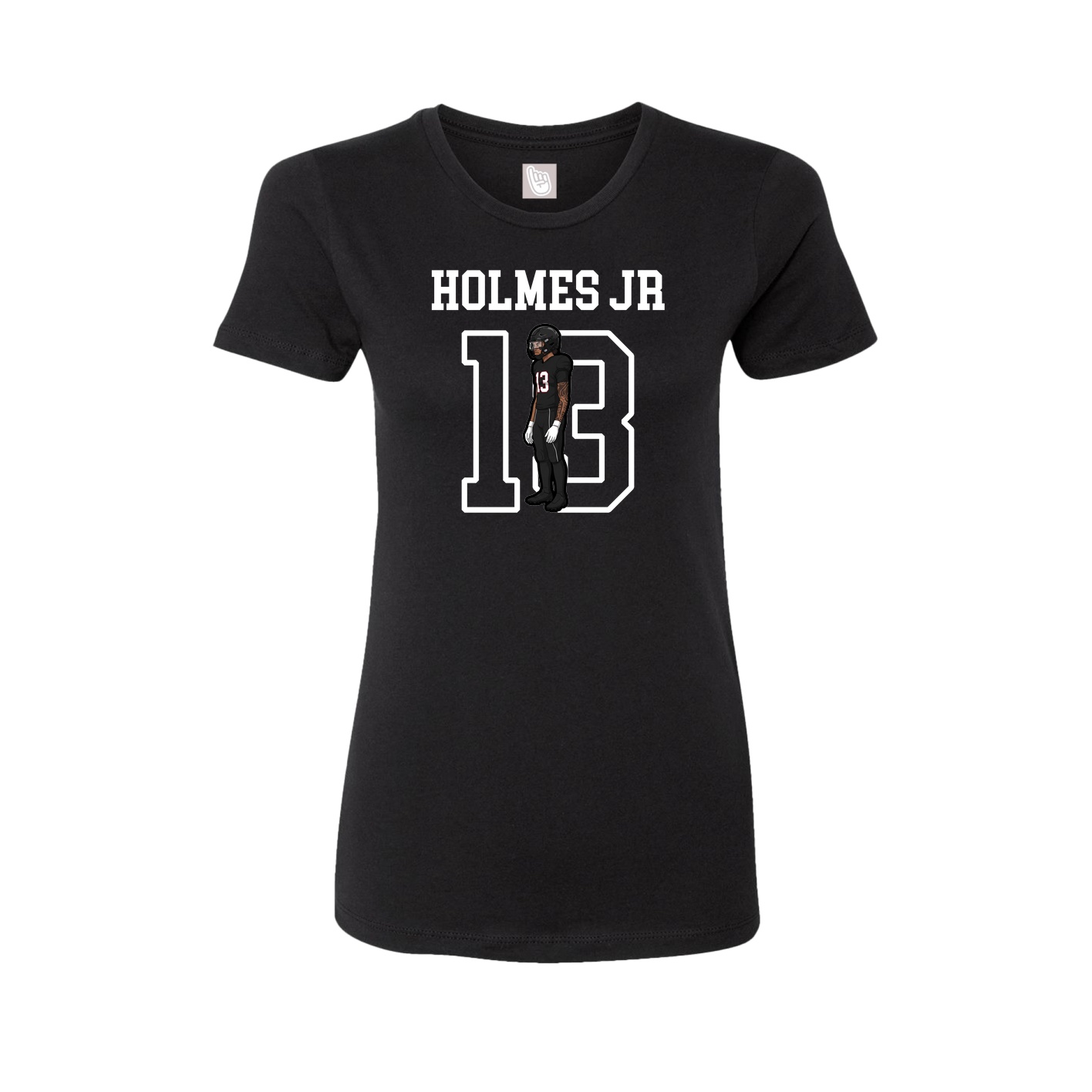 Fitted Women's Tee — Shirsey in Black