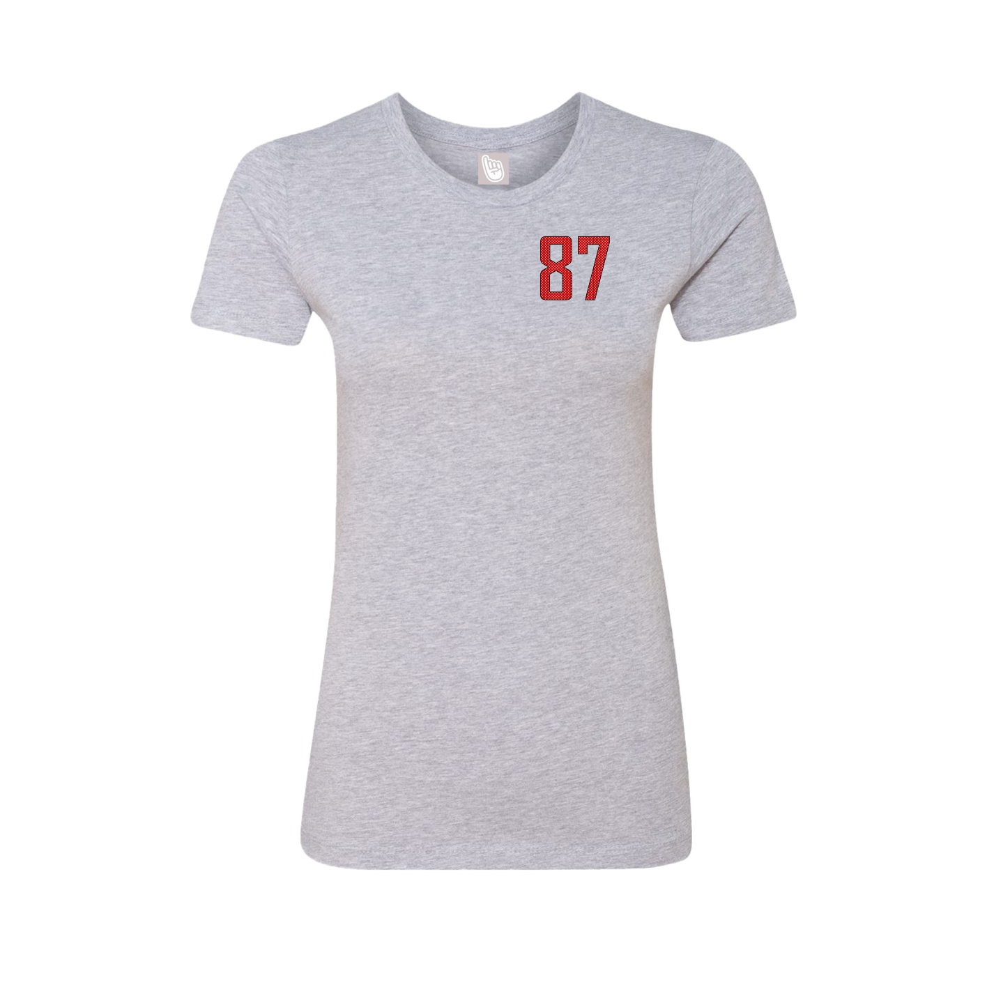 Womens Tee — Front Shirsy in Grey