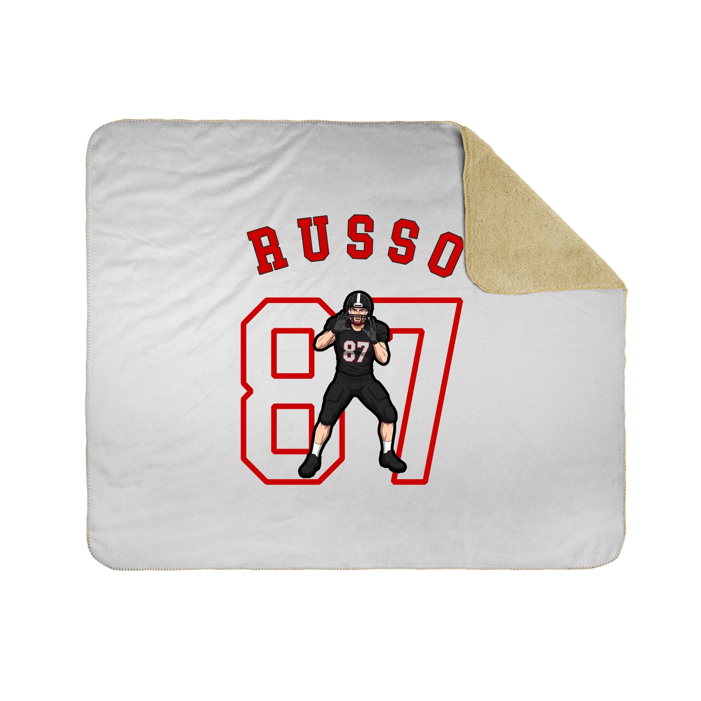 Throw Blanket — Shirsey Arch in White