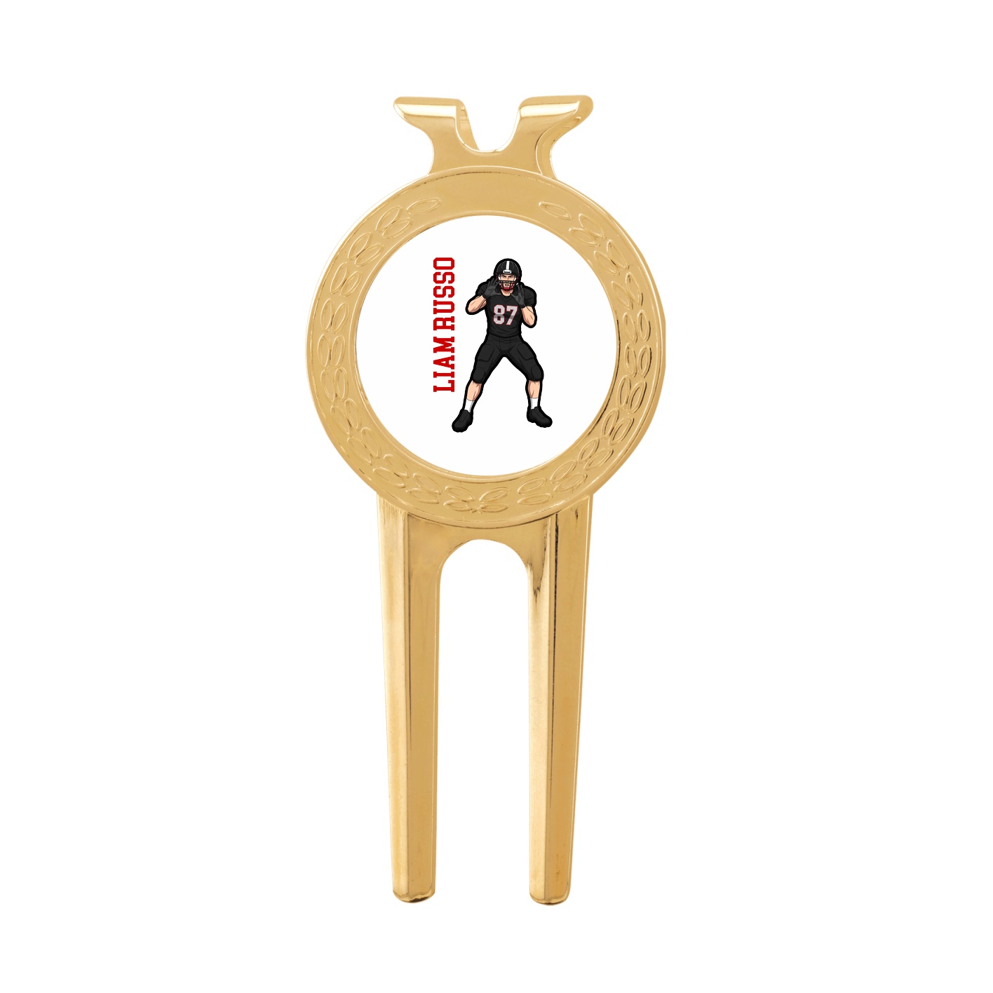 Divot Tool with Ball Marker — Name Vertical in Classic