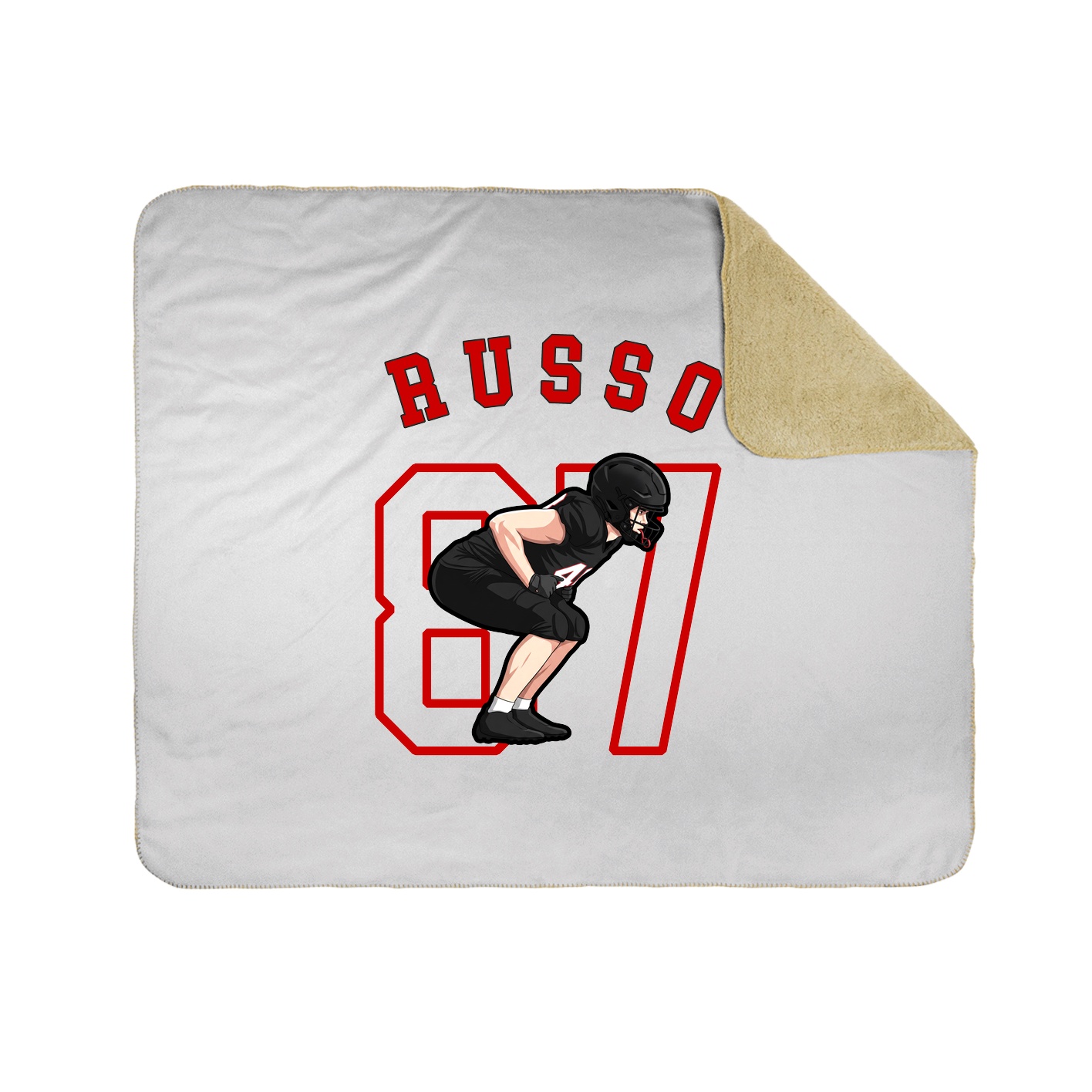 Throw Blanket — Shirsey Arch in White