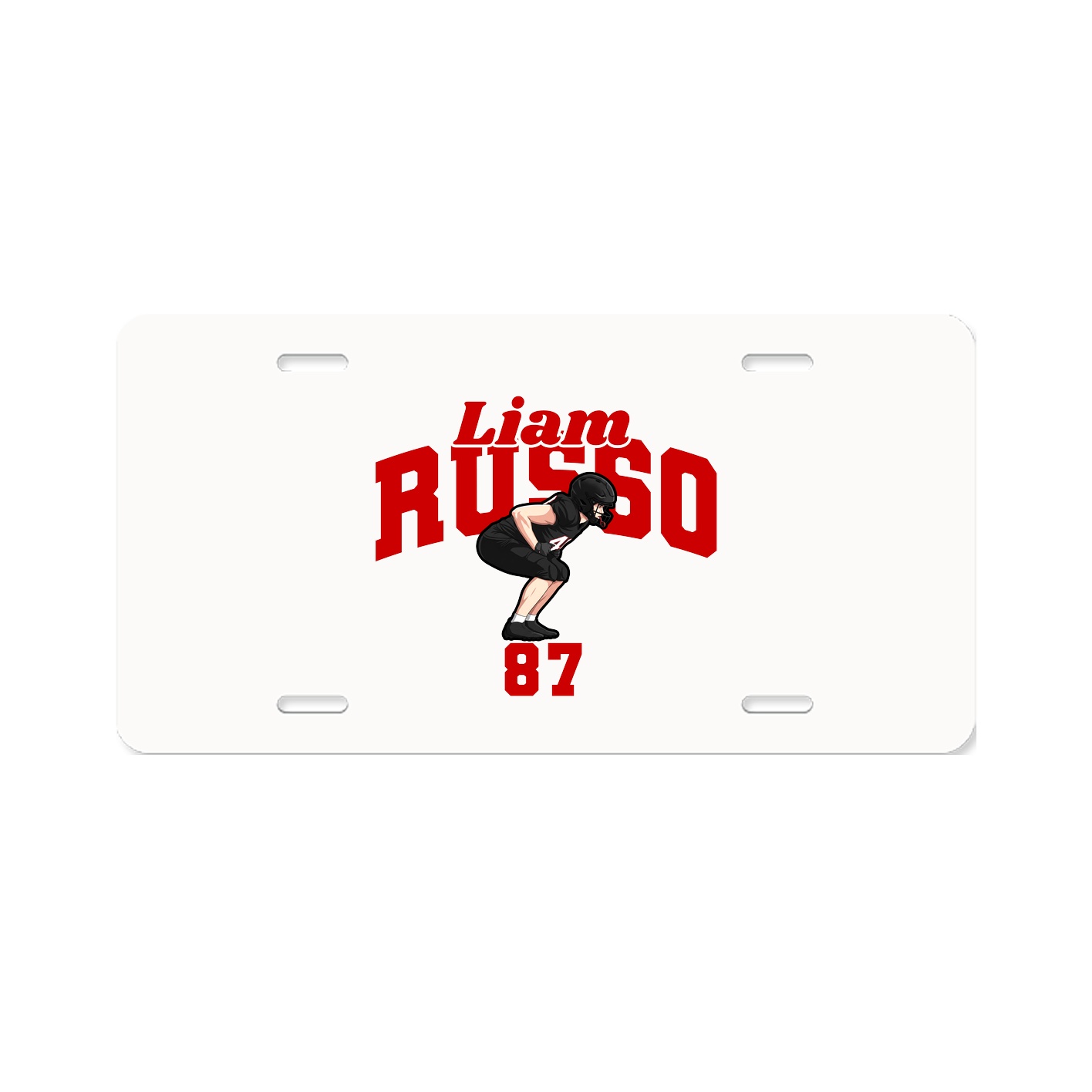 License Plate — Signature Arch in Classic