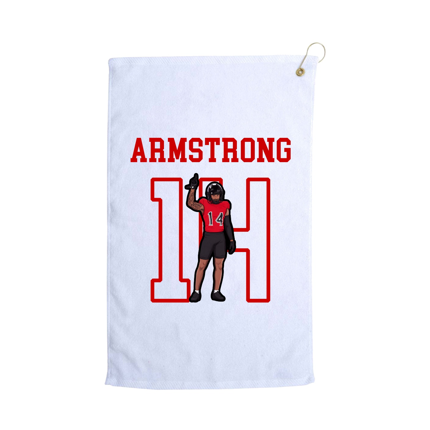 Golf Towel — Shirsey in White