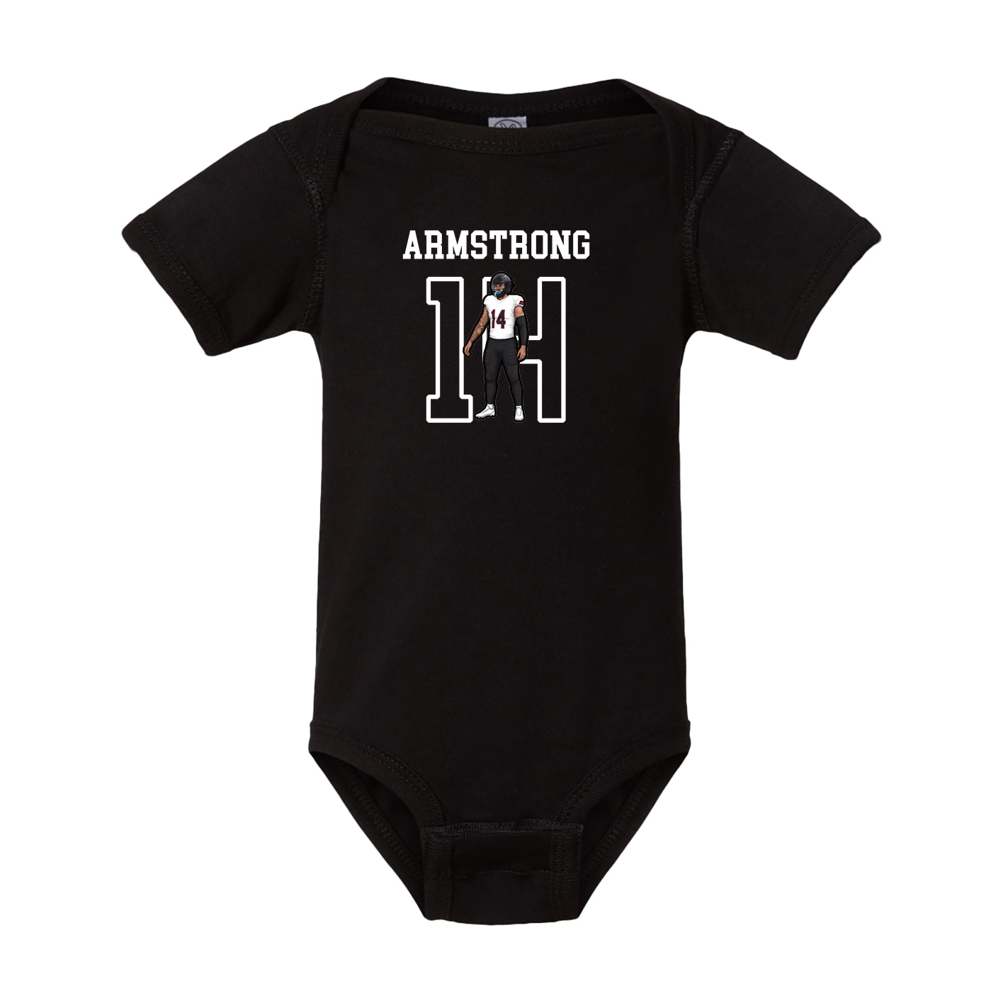 Baby Onesie — Shirsey in Black