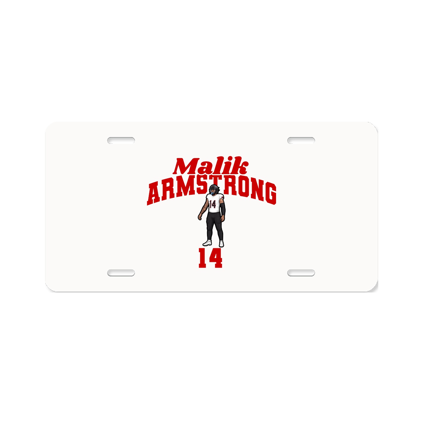 License Plate — Signature Arch in Classic