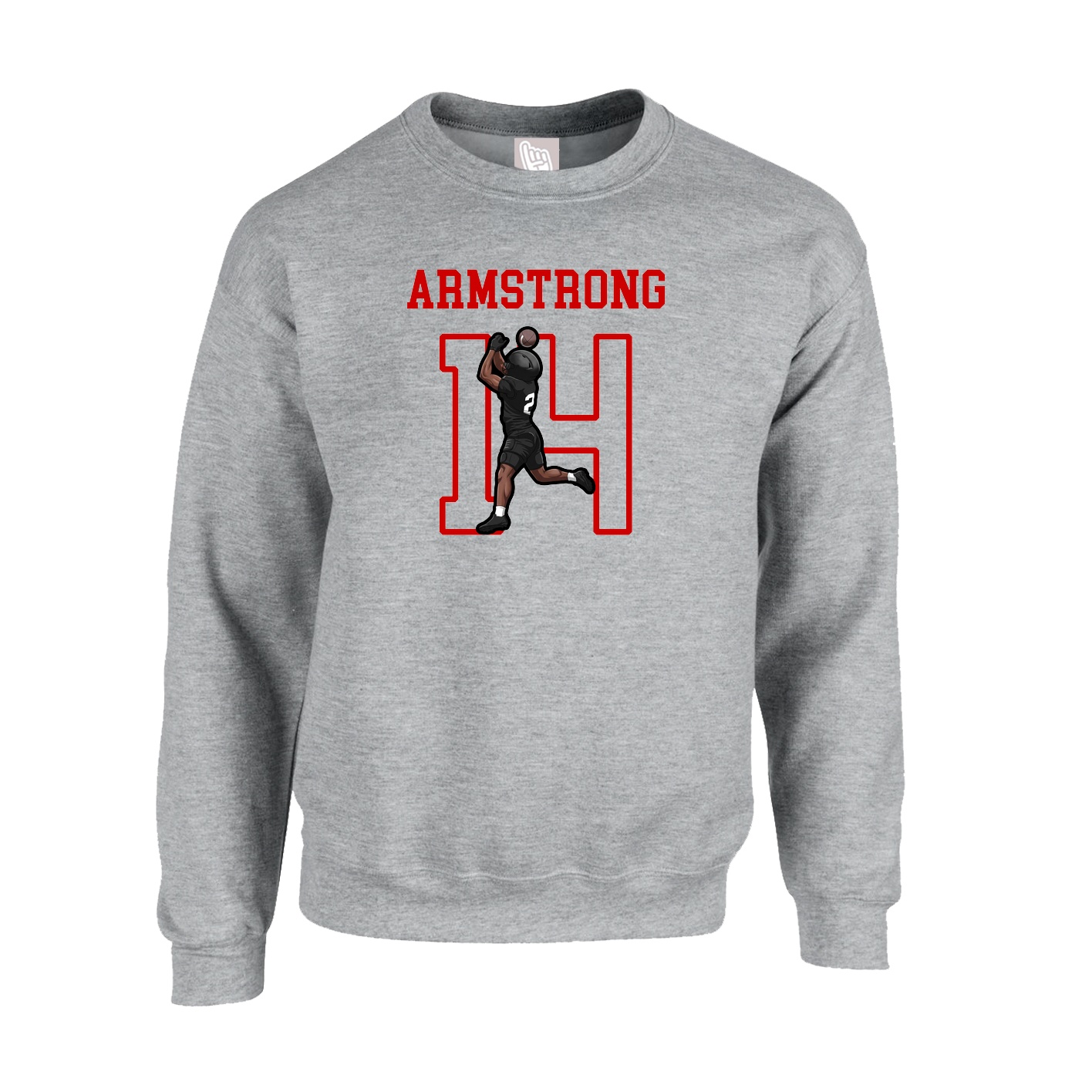 Fleece Crew — Shirsey in Grey