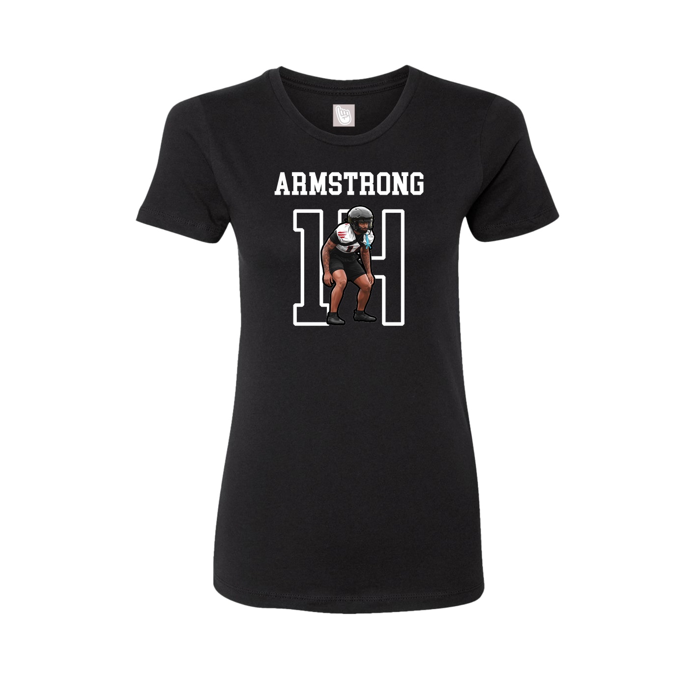 Fitted Women's Tee — Shirsey in Black