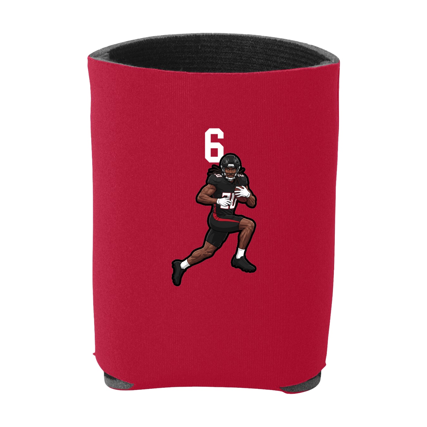 Can Holder — Number Top in Red