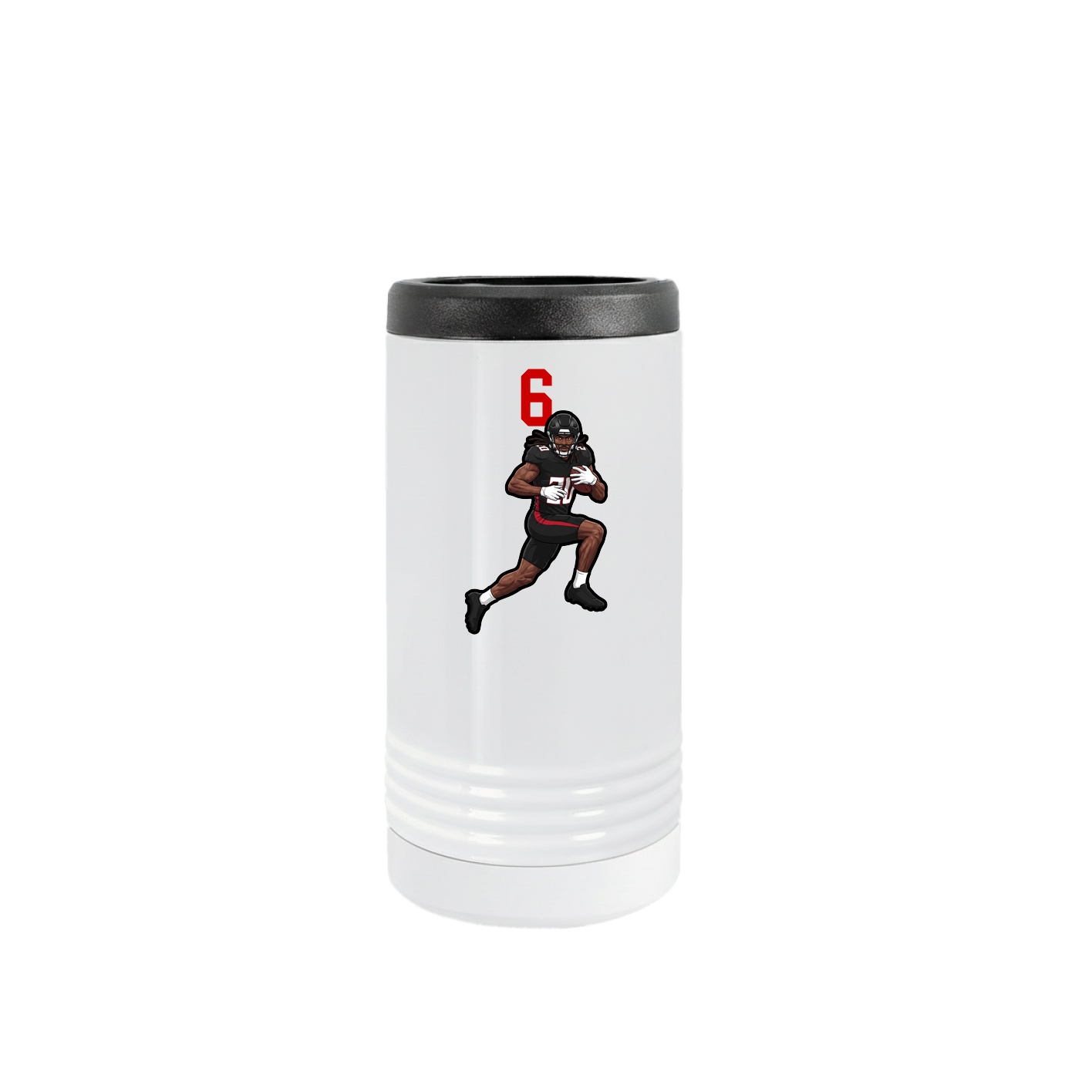 Slim Beverage Holder — Number Top in White