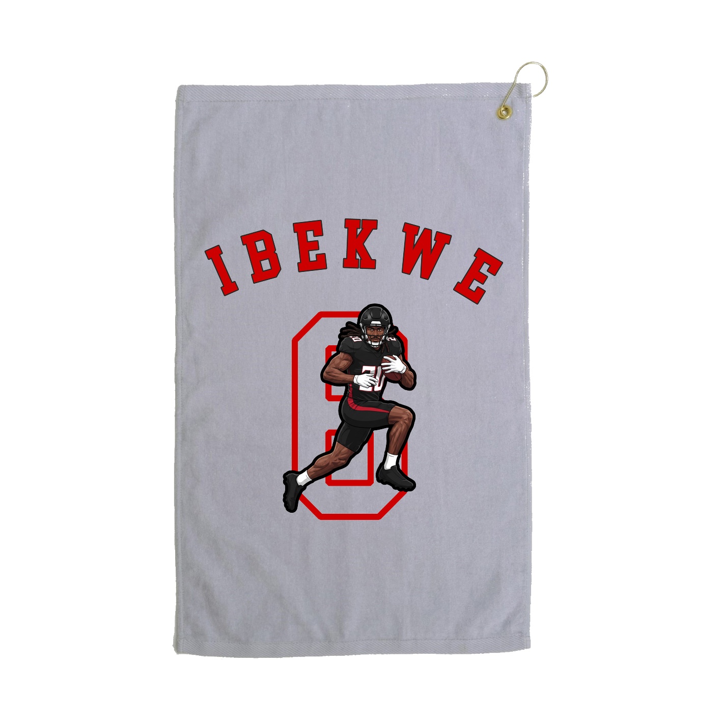 Golf Towel — Shirsey Arch in Grey