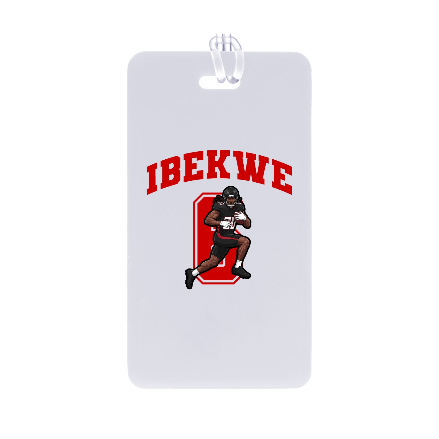 Bag Tag — Number in Classic