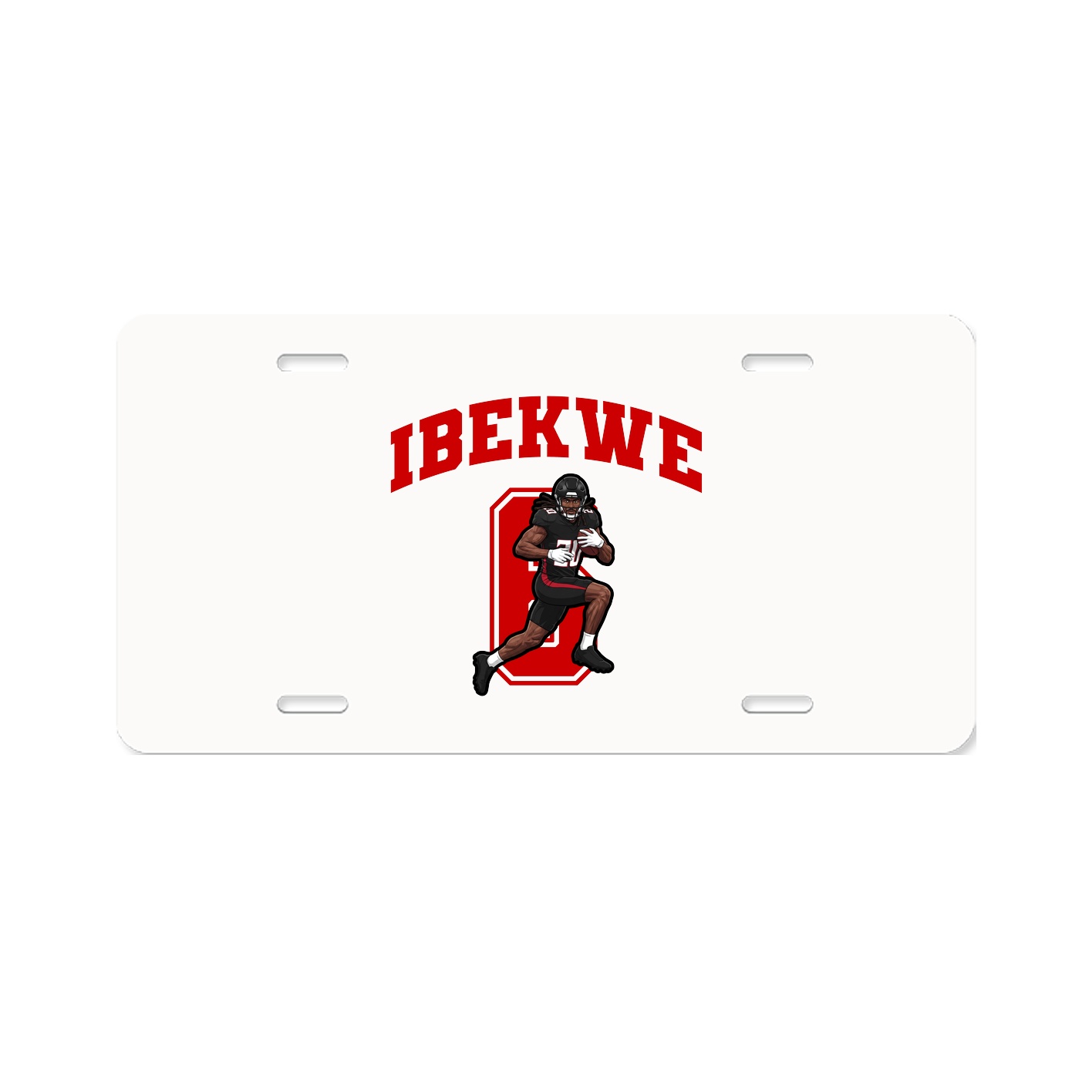 License Plate — Number in Classic