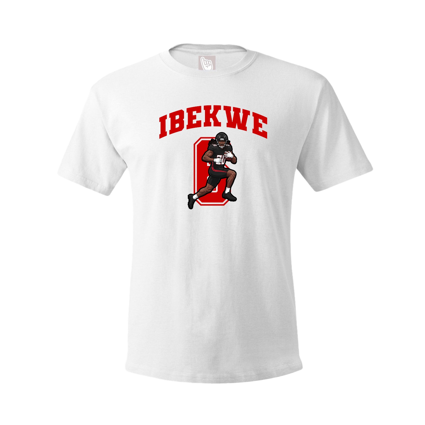 Tee — Number in White