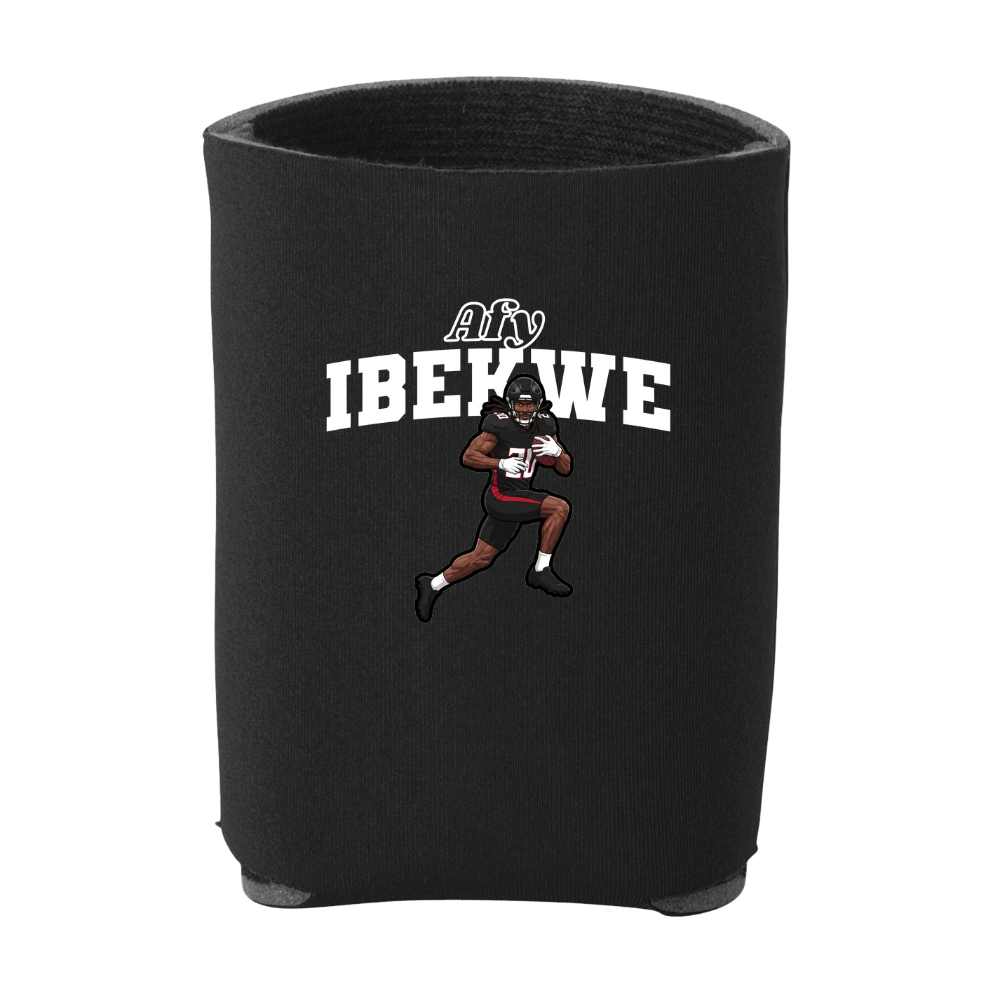 Can Holder — Name Arch in Black