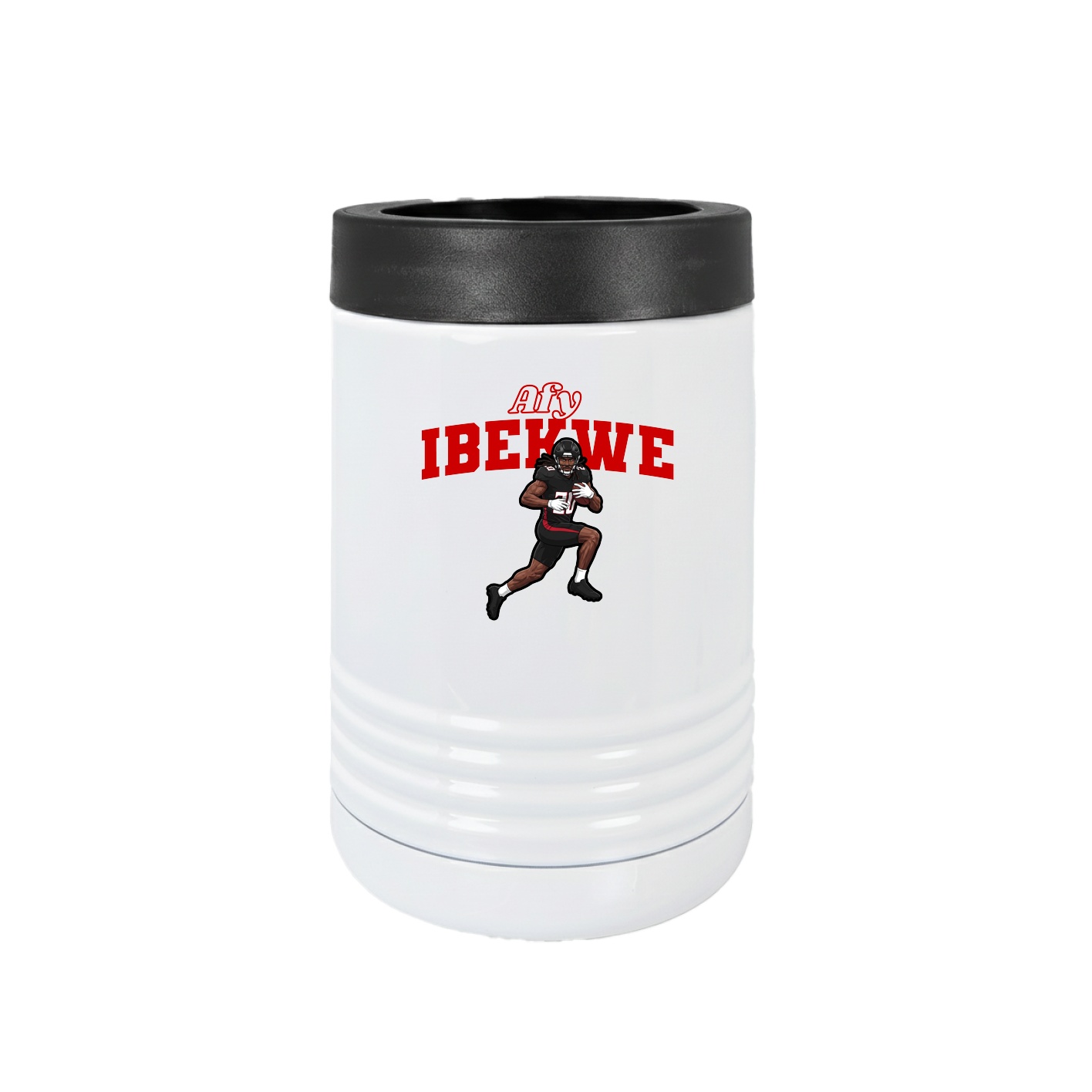 Beverage Holder — Name Arch in White