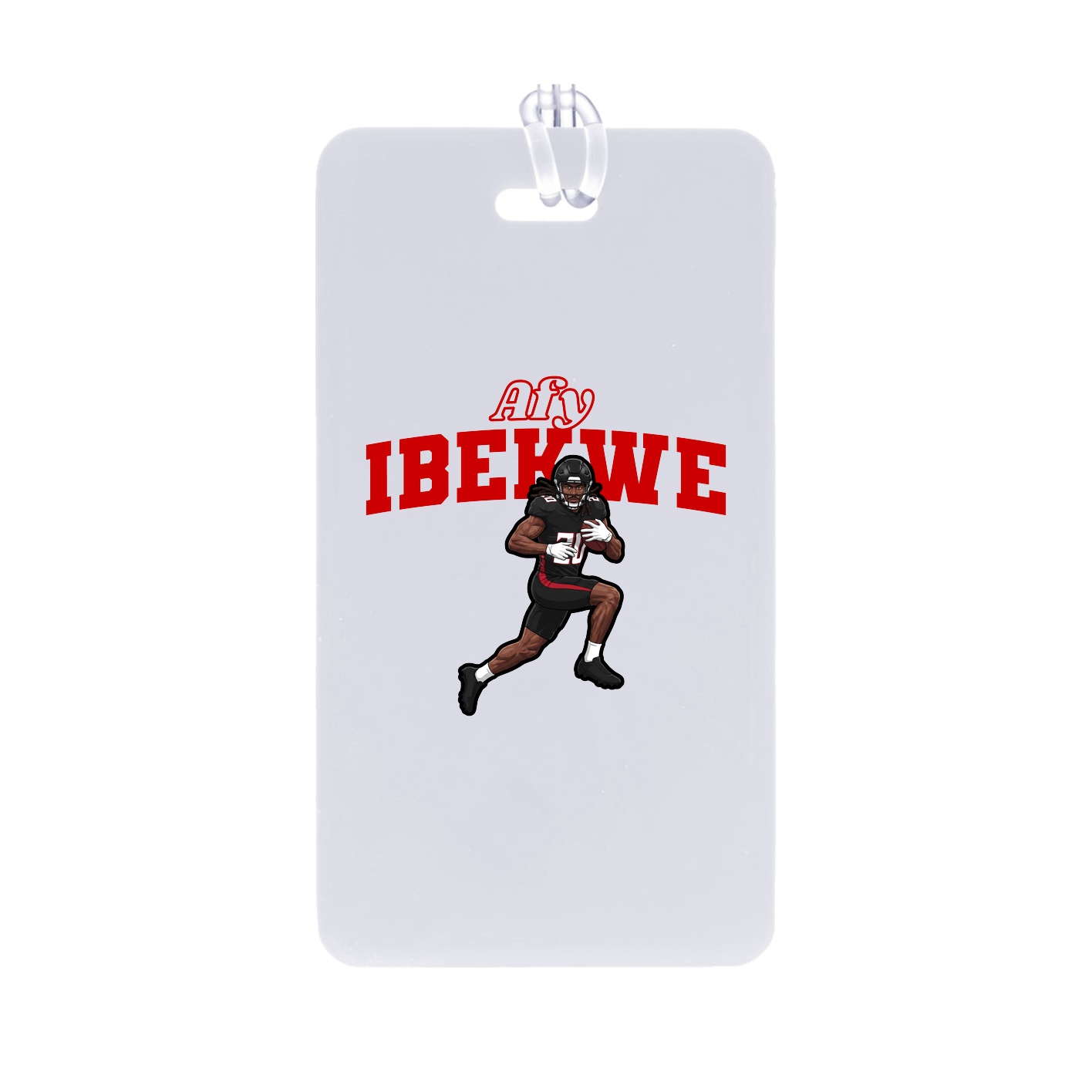 Bag Tag — Name Arch in Classic