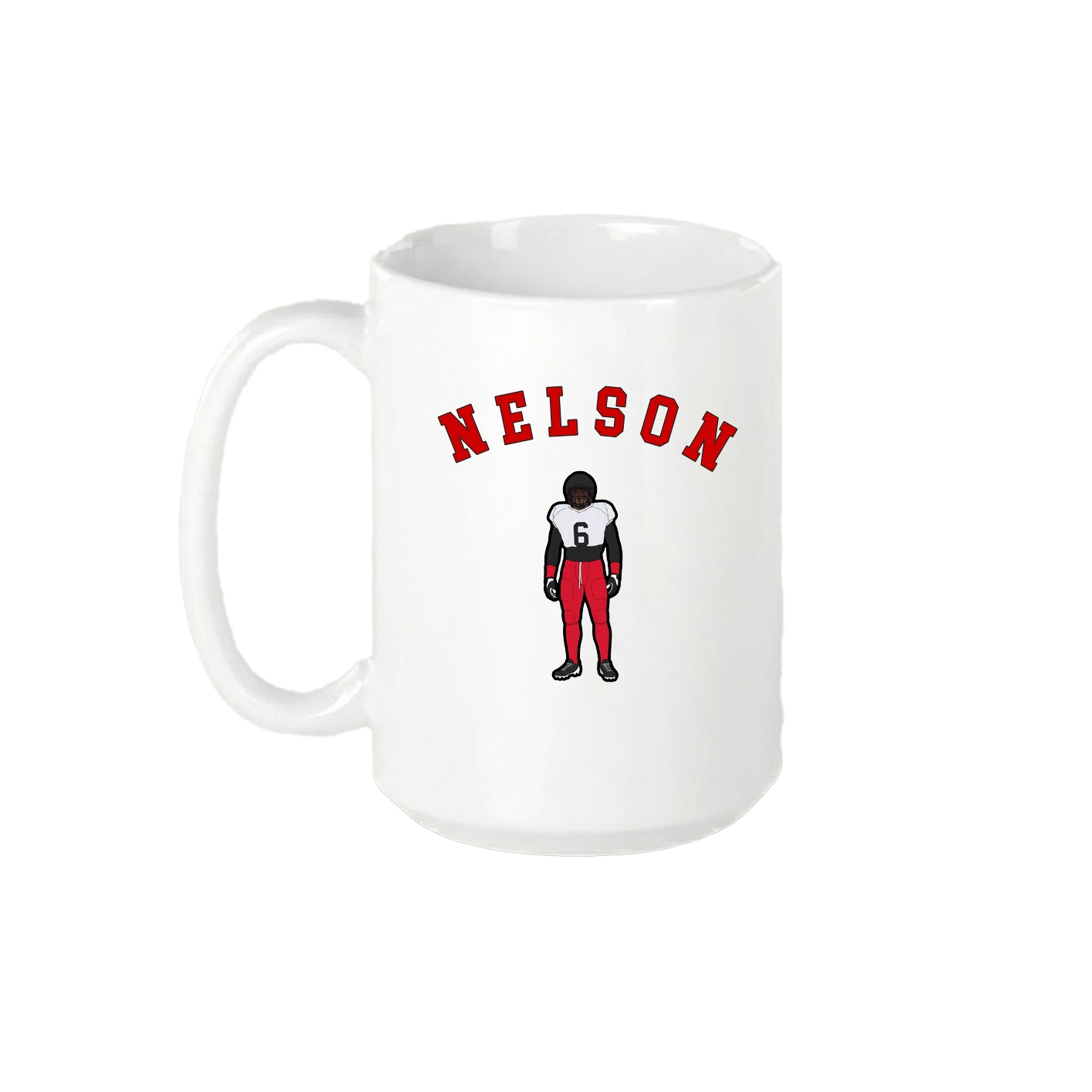 15oz Coffee Mug — Shirsey Arch in White