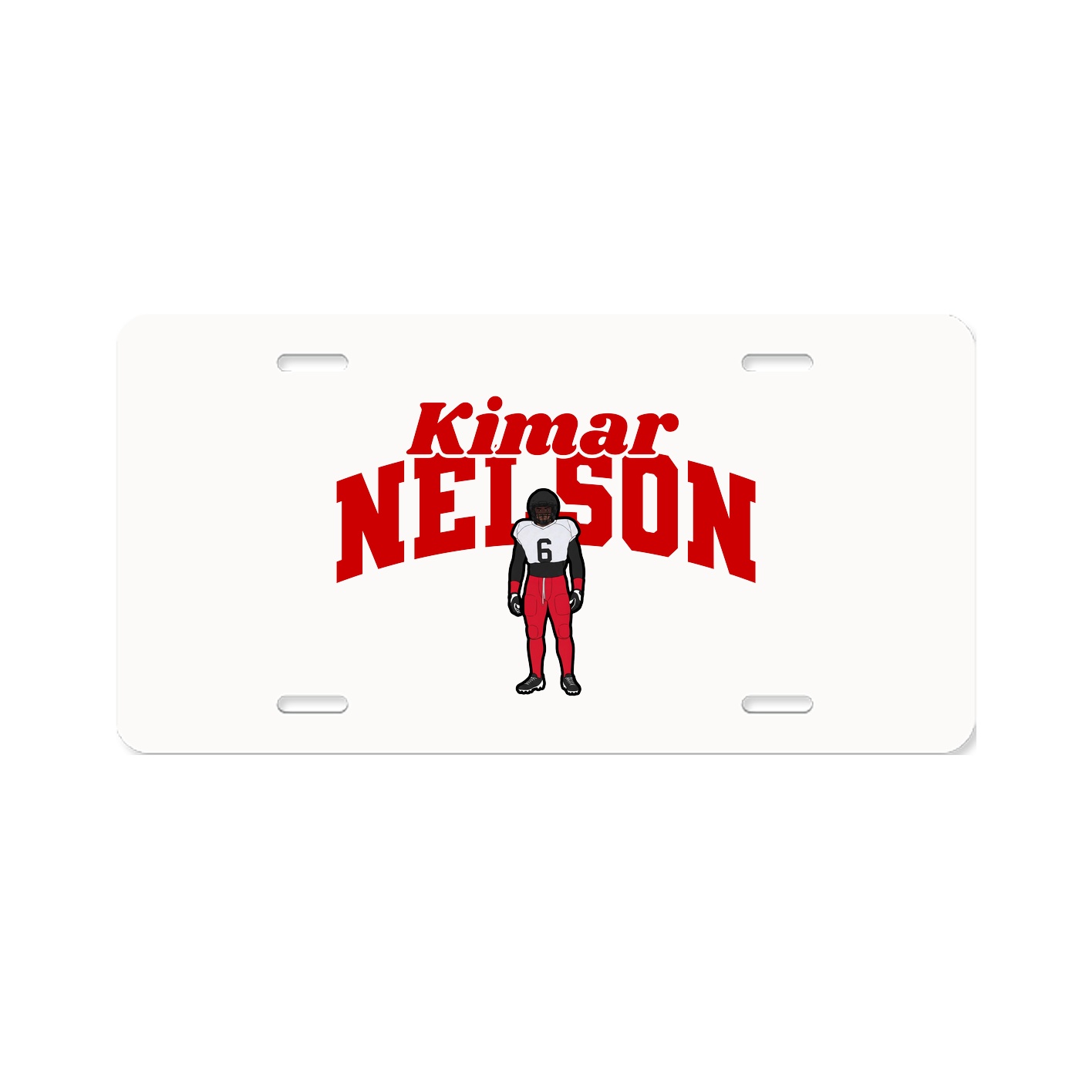 License Plate — Signature Arch in Classic