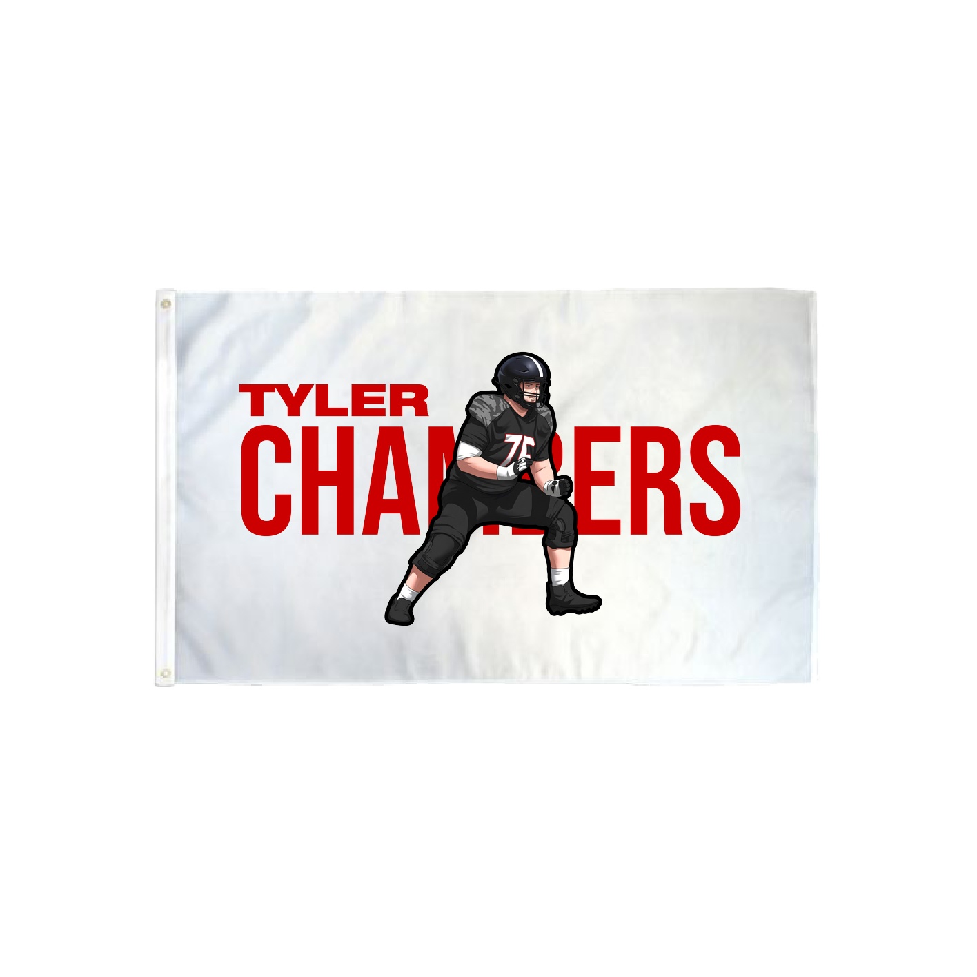 3x5 Flag — Player Name in Classic